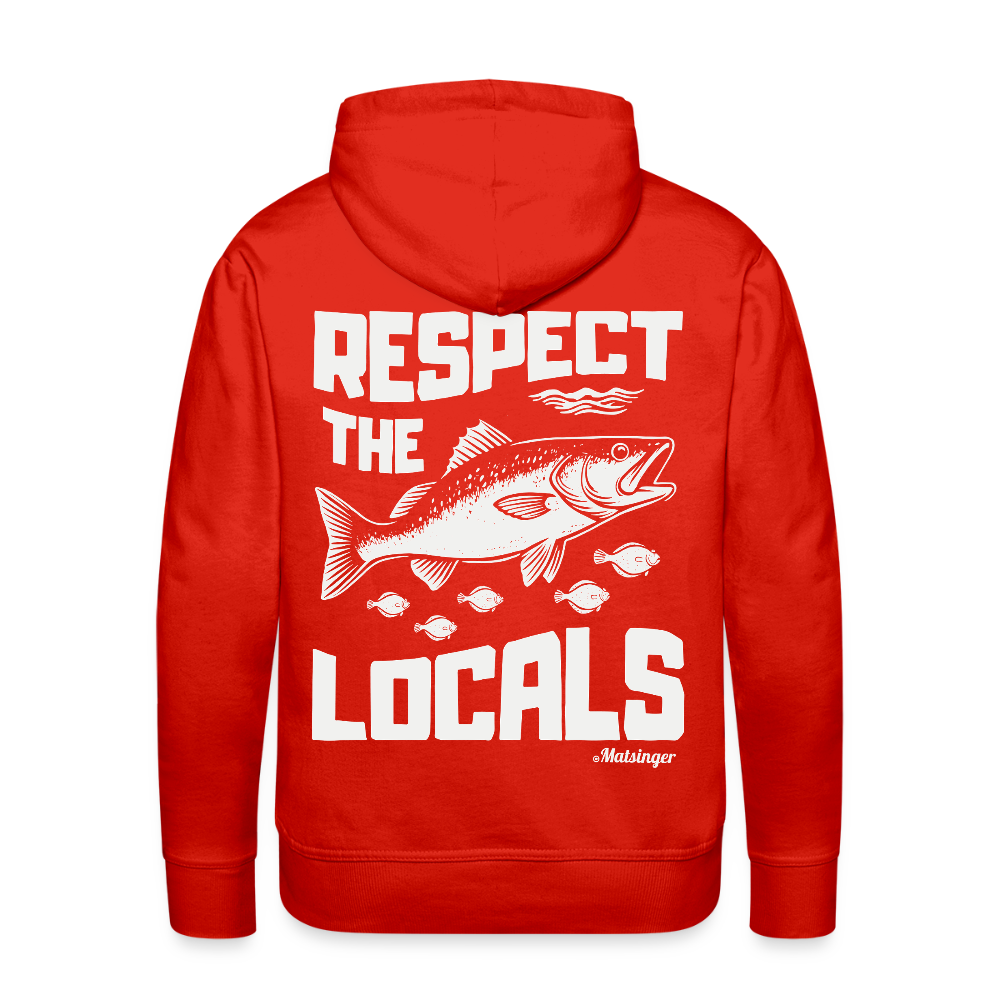 Respect The Locals Hoodie - Rot