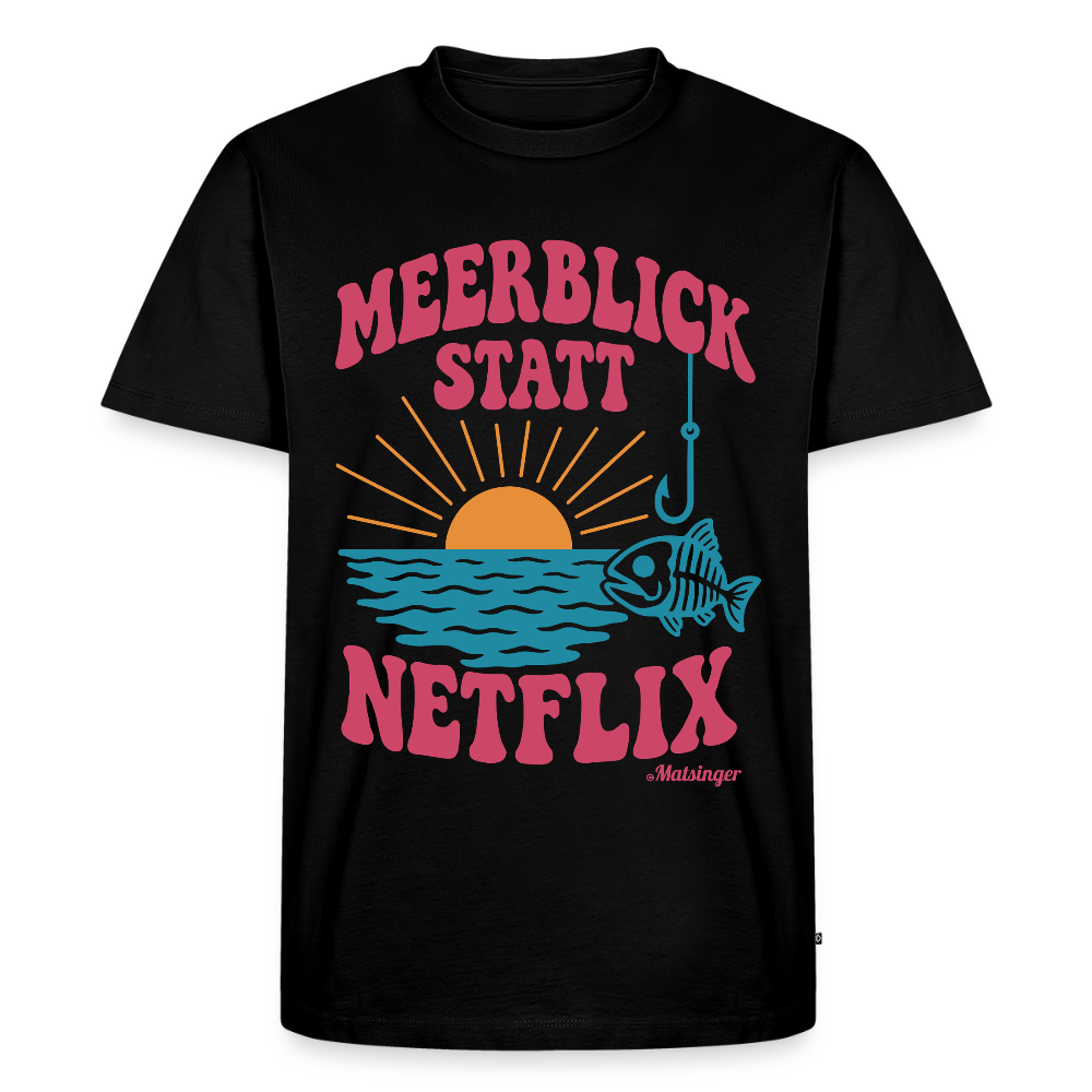 Meerblick Statt Netflix - Schwarz