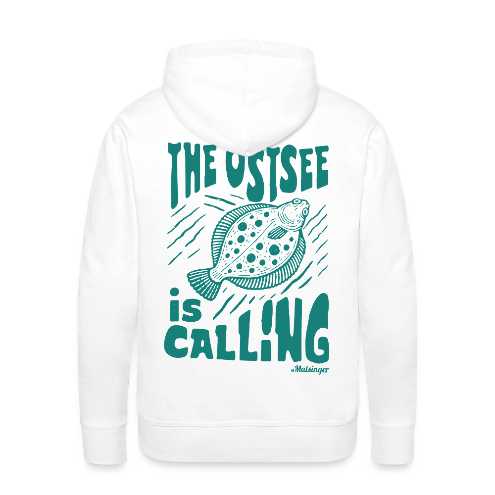 The Ostsee is Calling Hoodie - Weiß