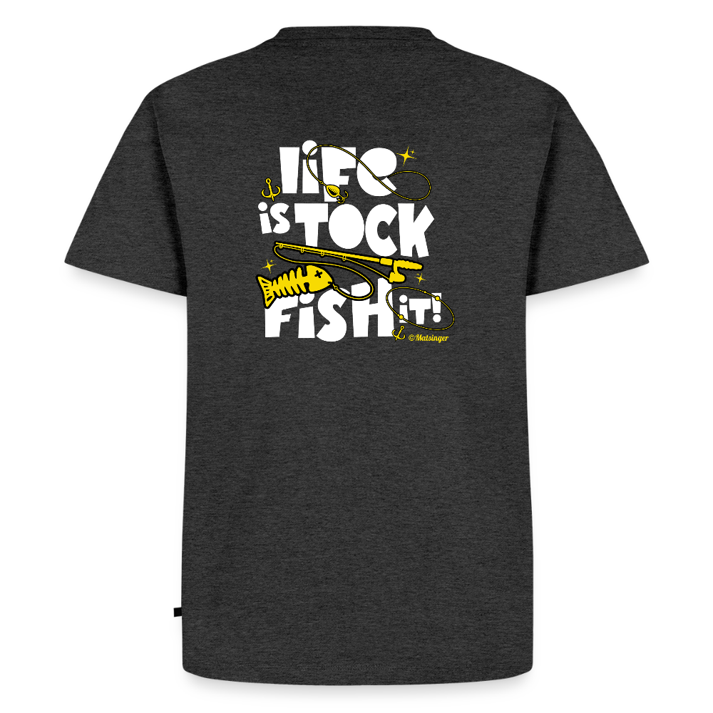 Life is tock! - Anthrazit meliert