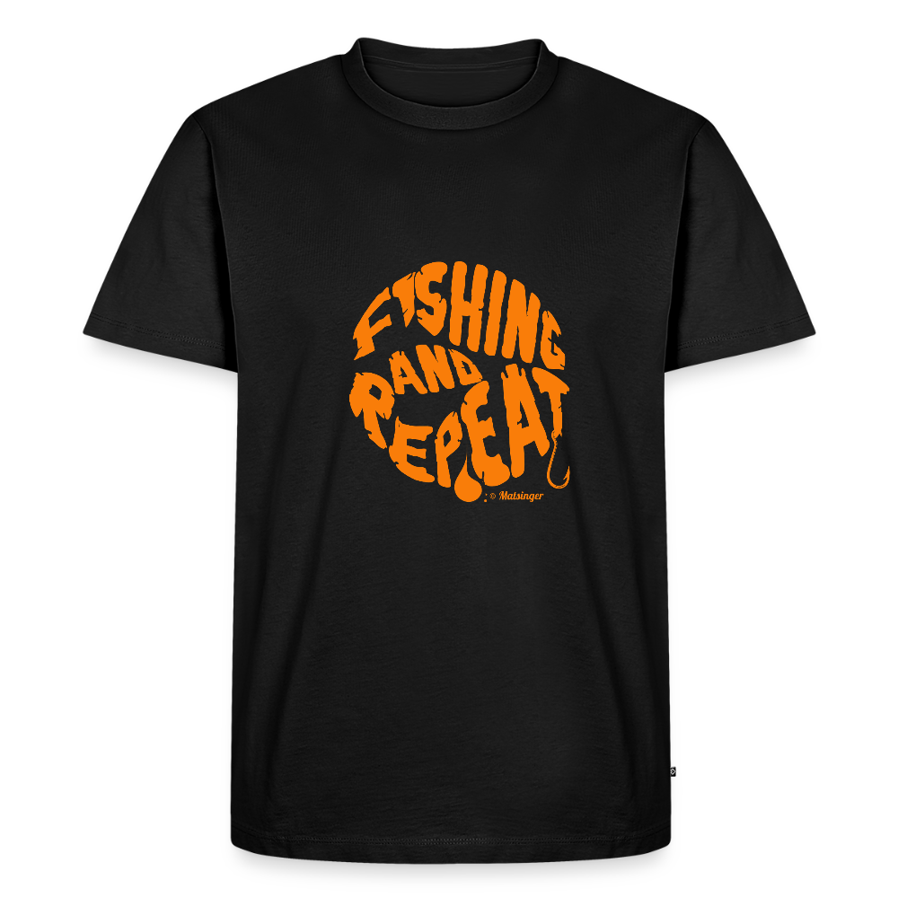 Fishing And Repeat - Schwarz