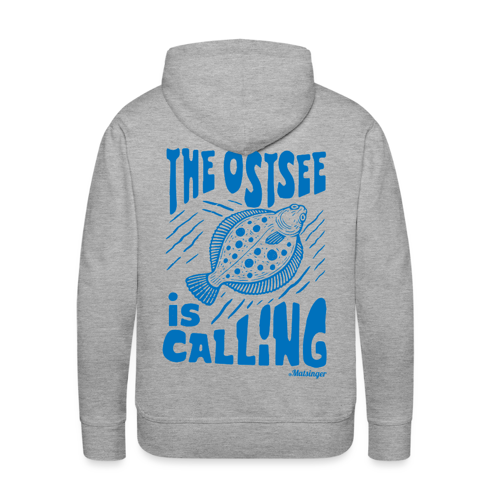 The Ostsee is Calling Hoodie - Grau meliert