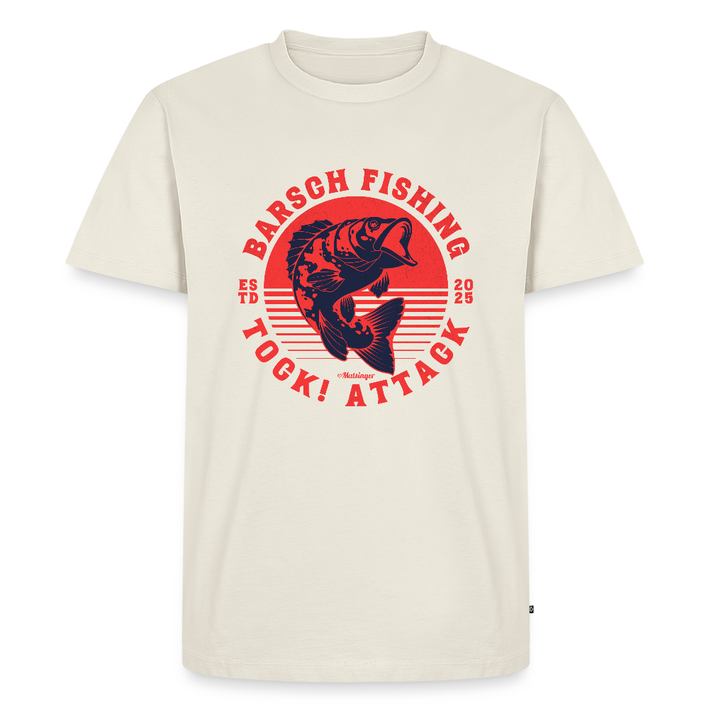 Barsch Fishing - Naturweiß