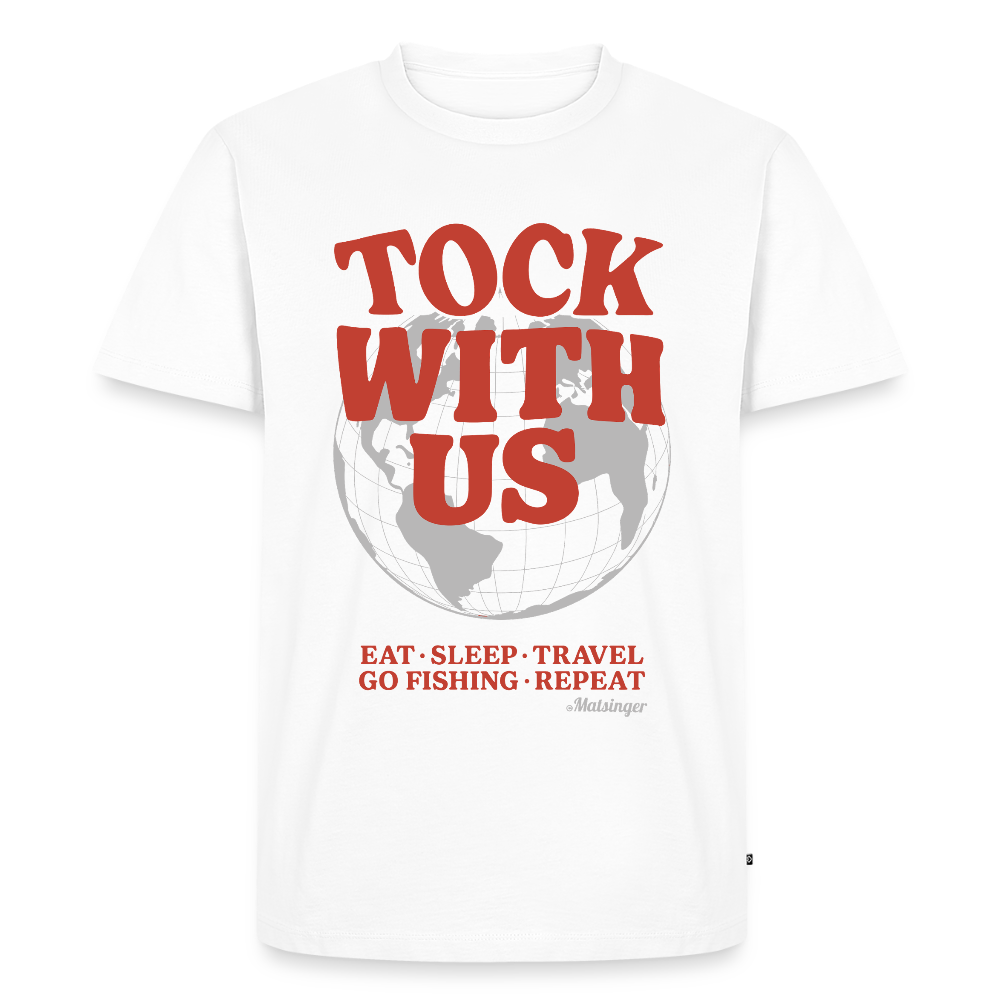 Tock with us! - Weiß