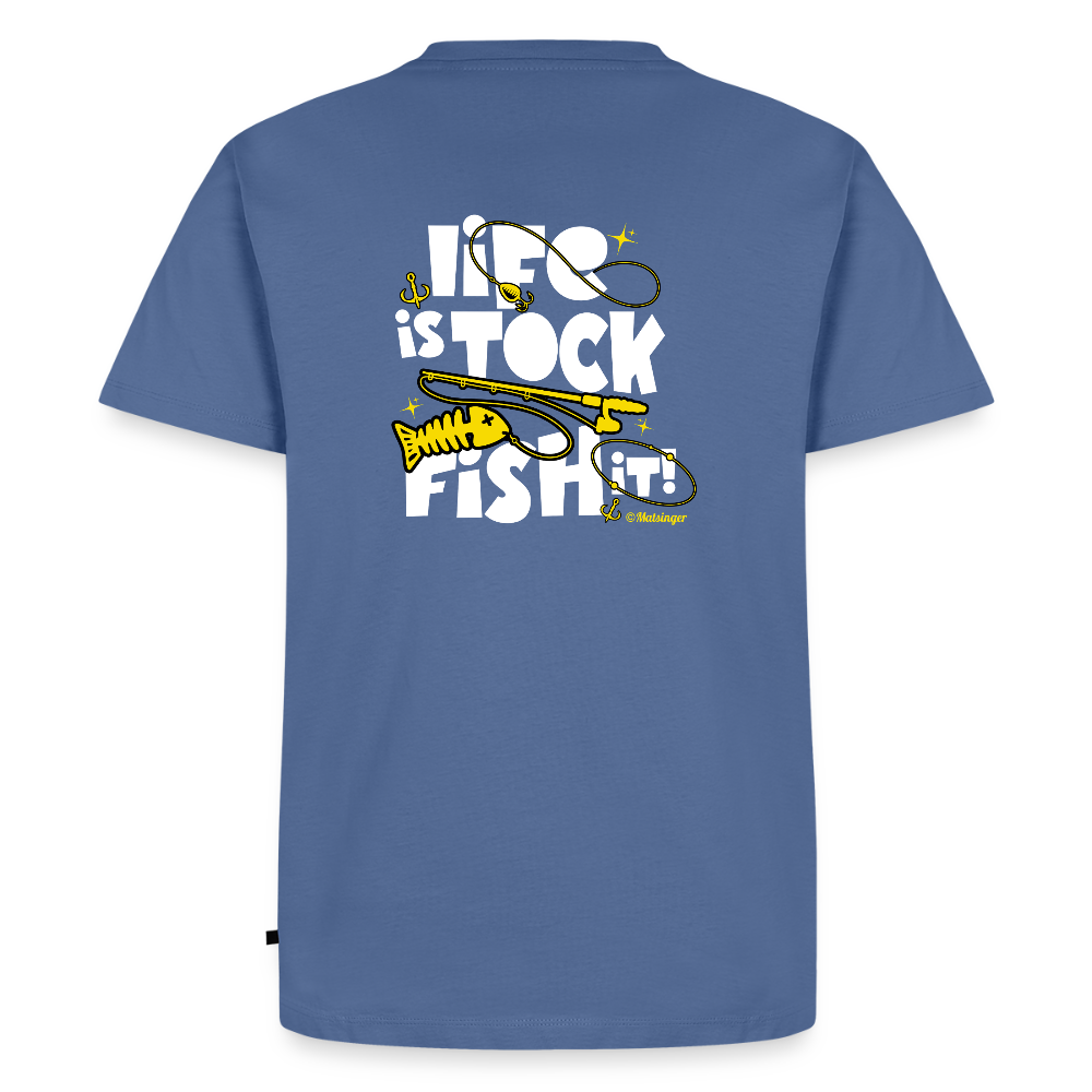 Life is tock! - Taubenblau