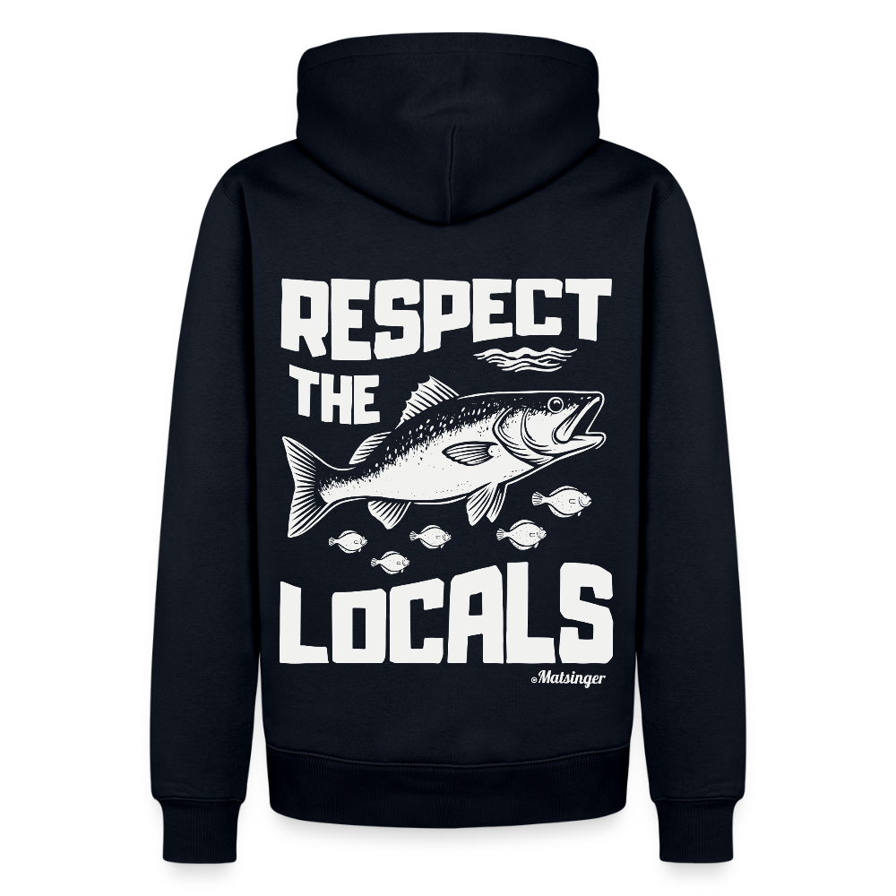 Respect The Locals Hoodie - Navy