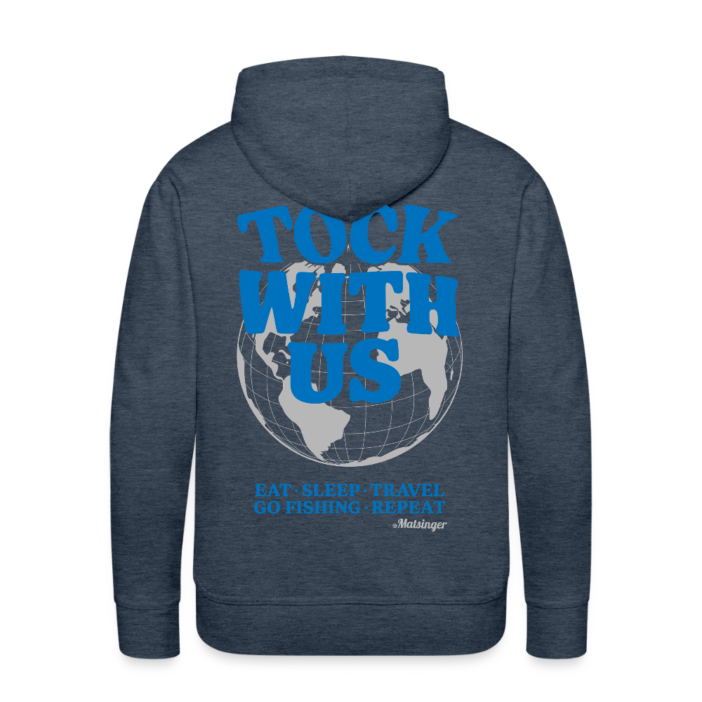 Tock with us! - Jeansblau