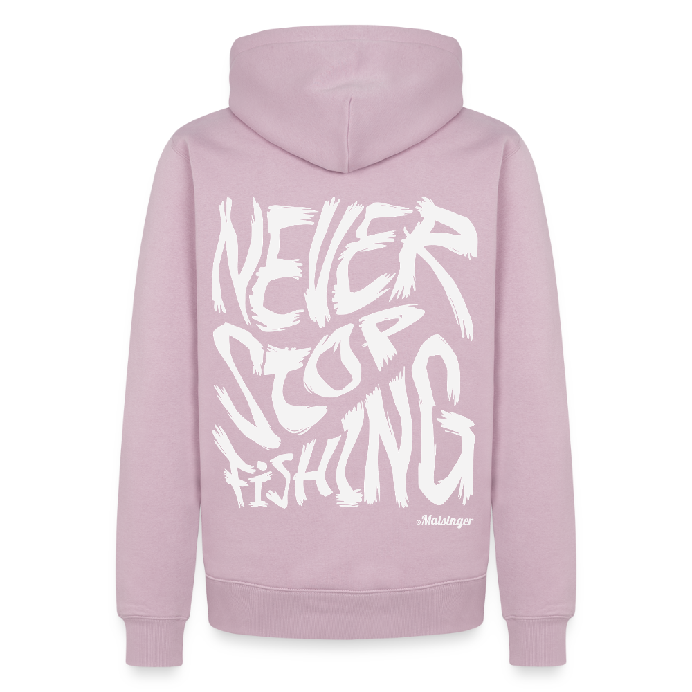 Never Stop Fishing Hoodie - Altrosa