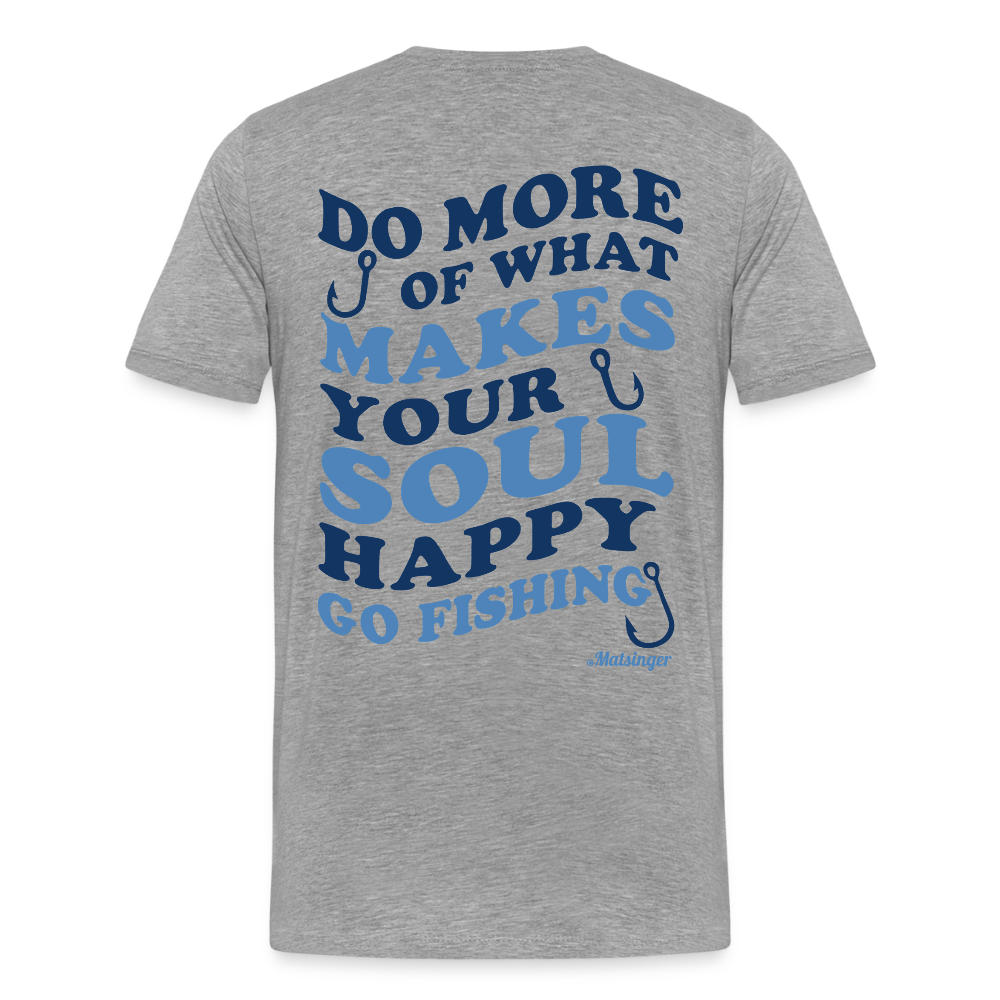 Make your Soul Happy - Grau meliert