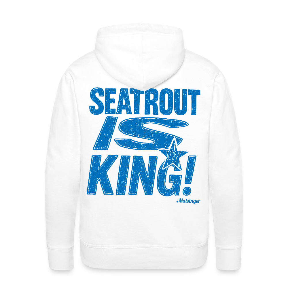 Seatrout is King Hoodie - Weiß
