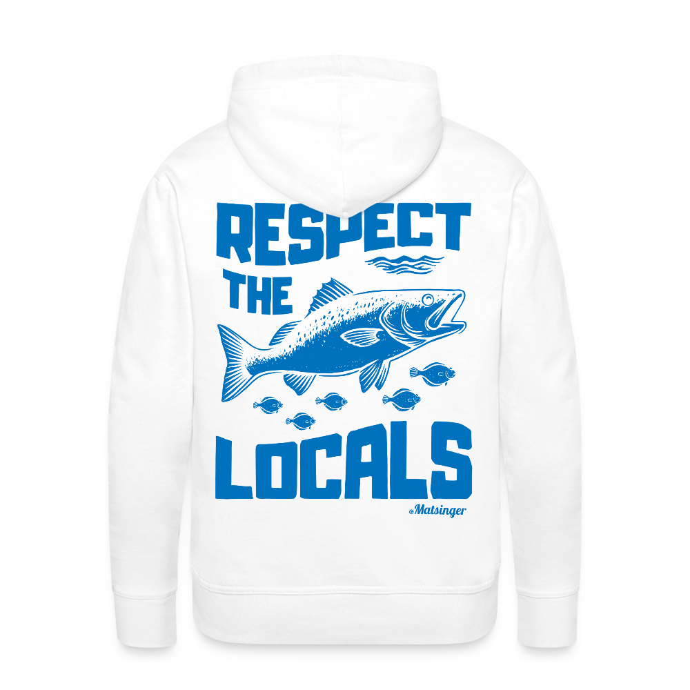 Respect The Locals Hoodie - Weiß