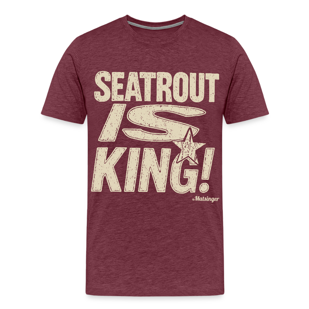 Seatrout is King - Bordeauxrot meliert