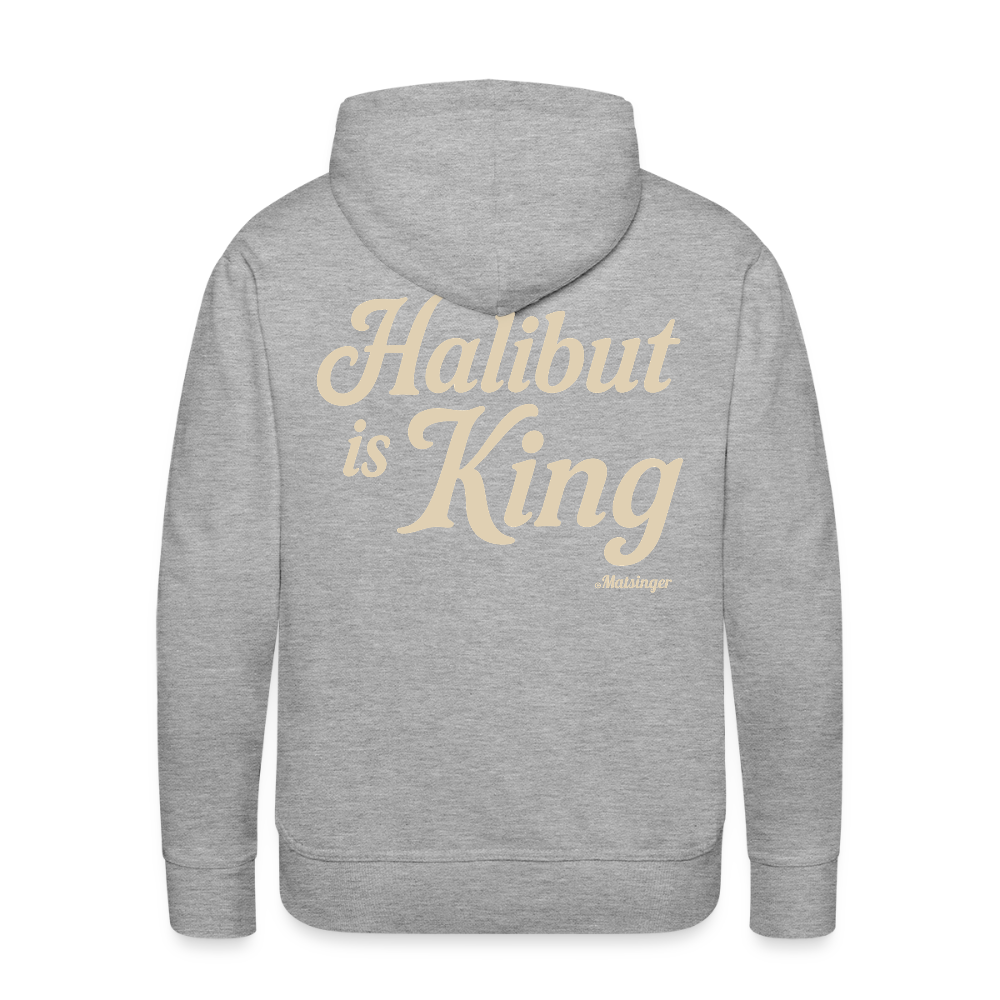 Halibut is King! - Grau meliert