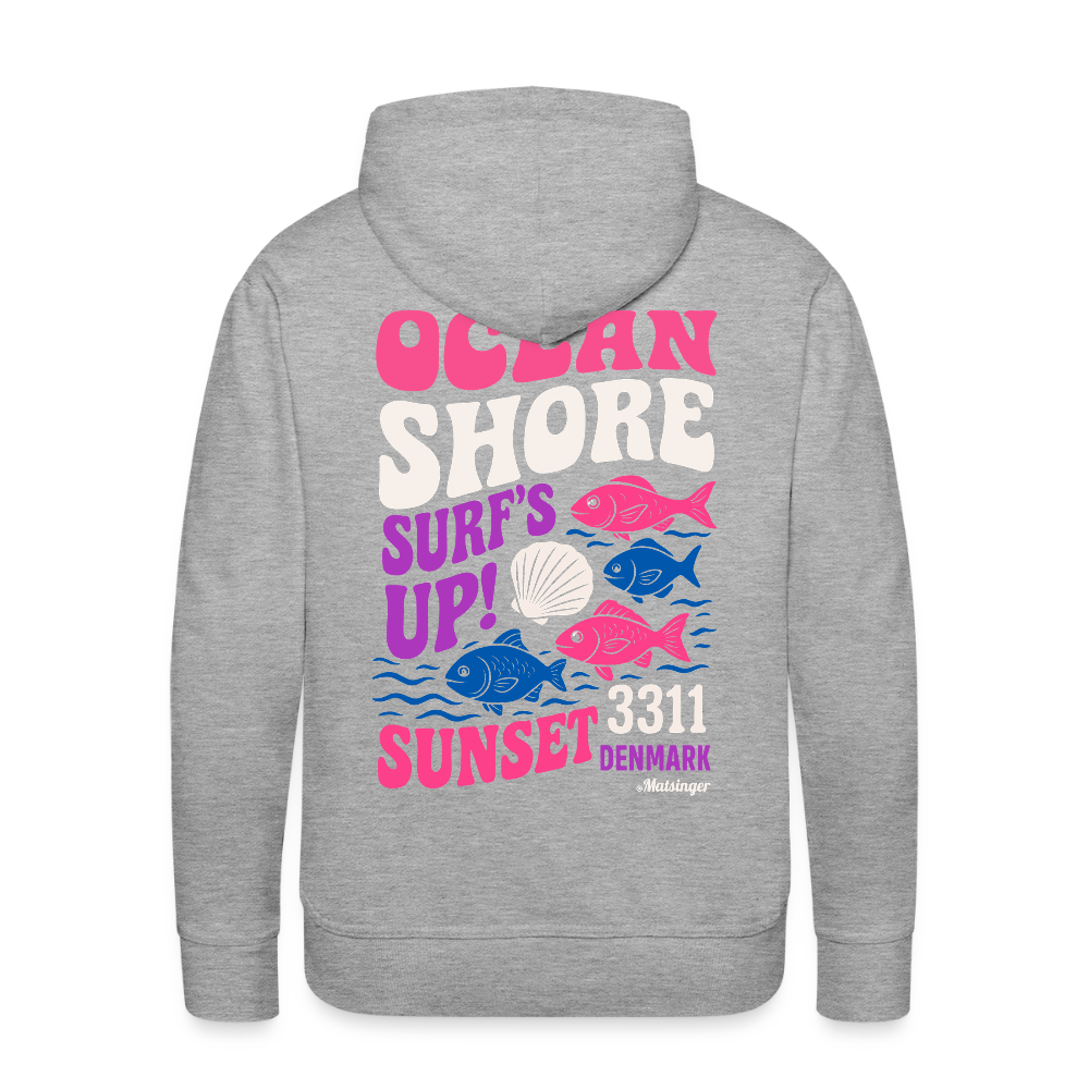 Ocean Shore - Grau meliert