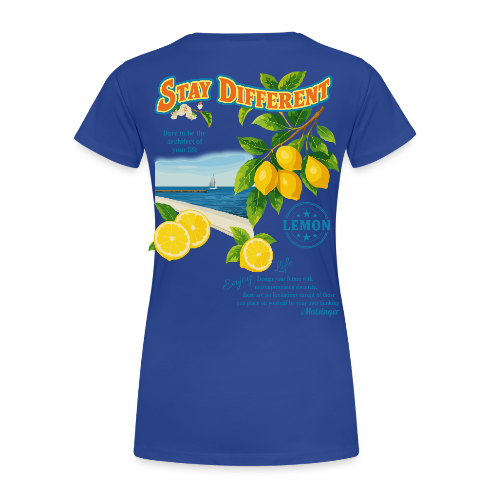 Stay Different - Königsblau