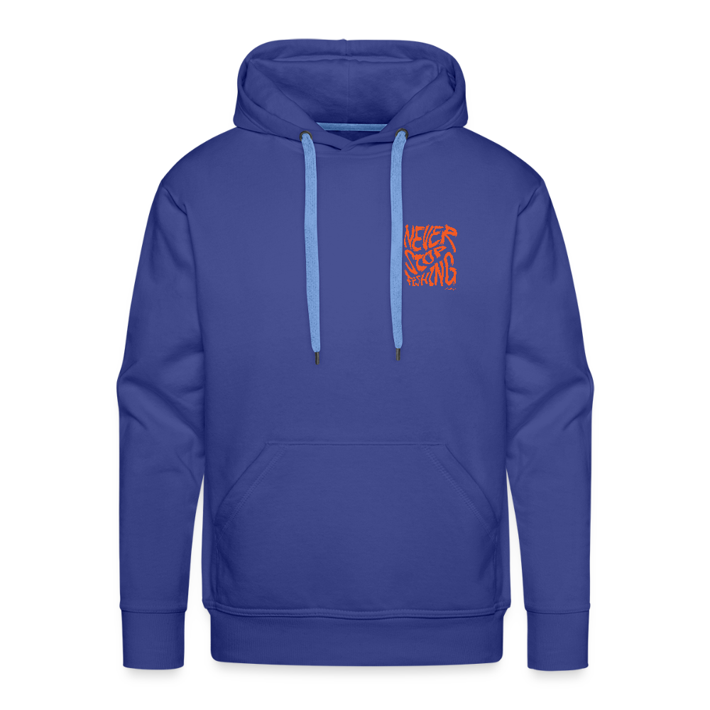 Never Stop Fishing - Königsblau