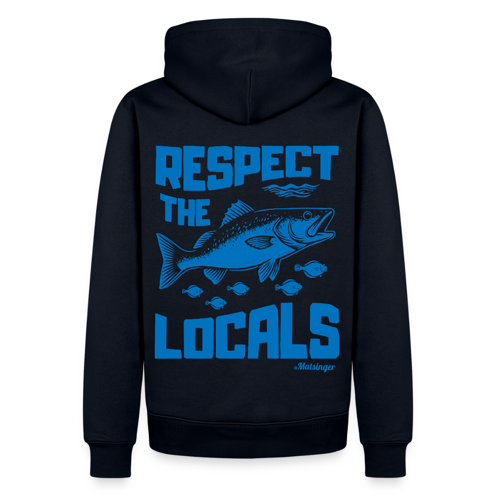 Respect The Locals Hoodie - Navy