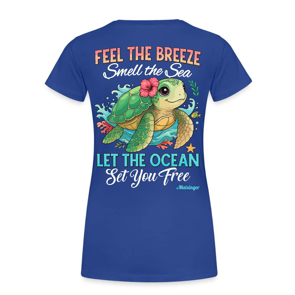 Feel The Breeze - Königsblau