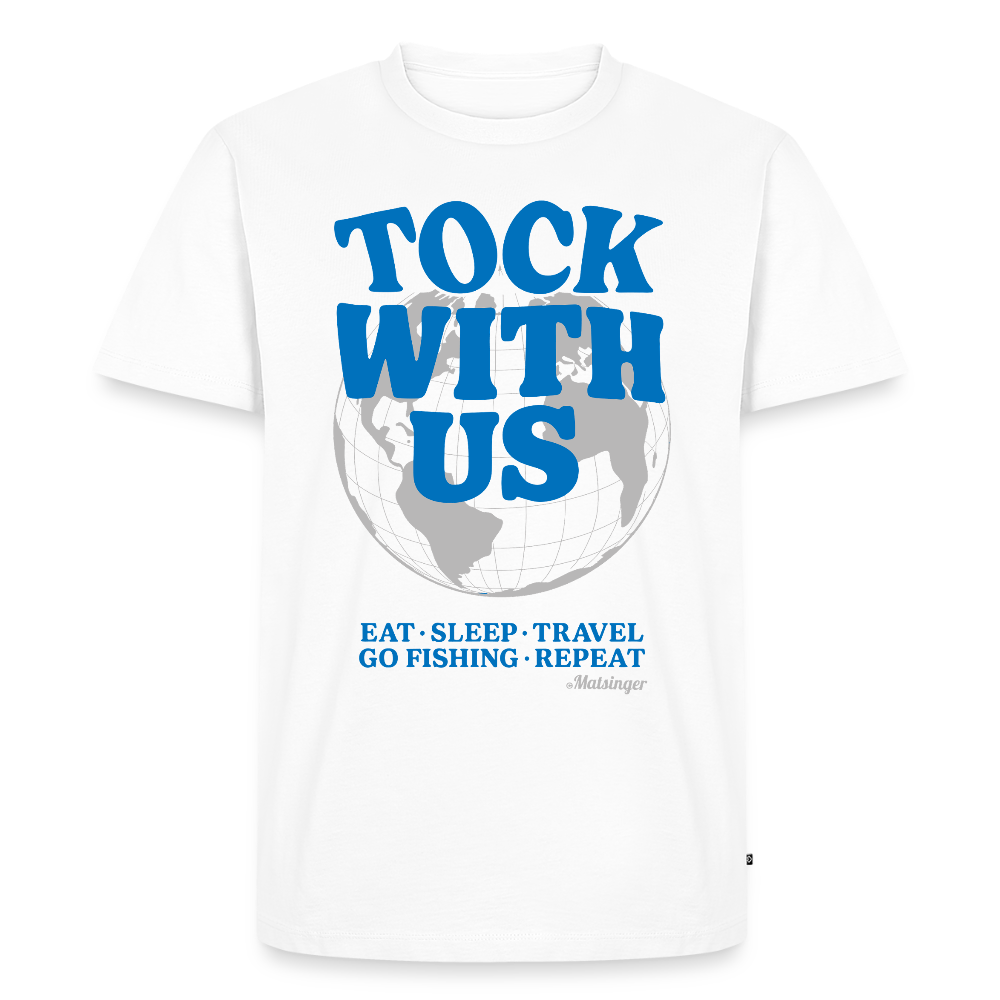 Tock with us! - Weiß