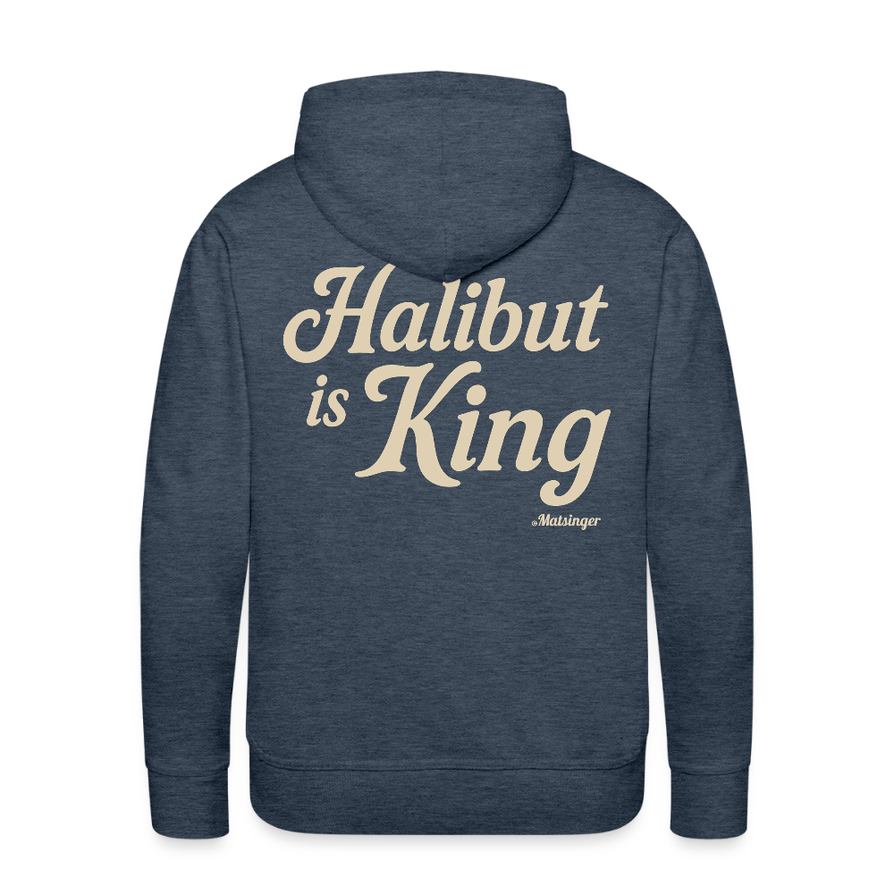 Halibut is King! - Jeansblau