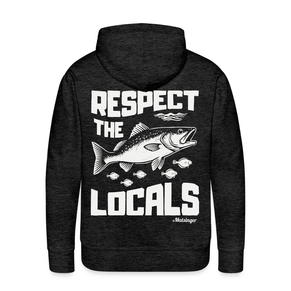 Respect The Locals Hoodie - Anthrazit