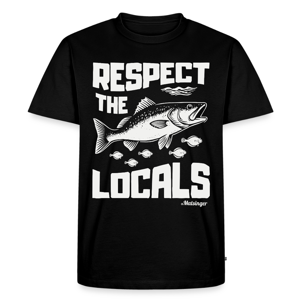 Respect The Locals T-Shirt - Schwarz