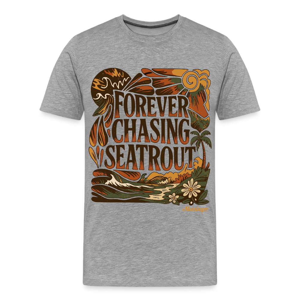 Forever Chasing Seatrout - Grau meliert