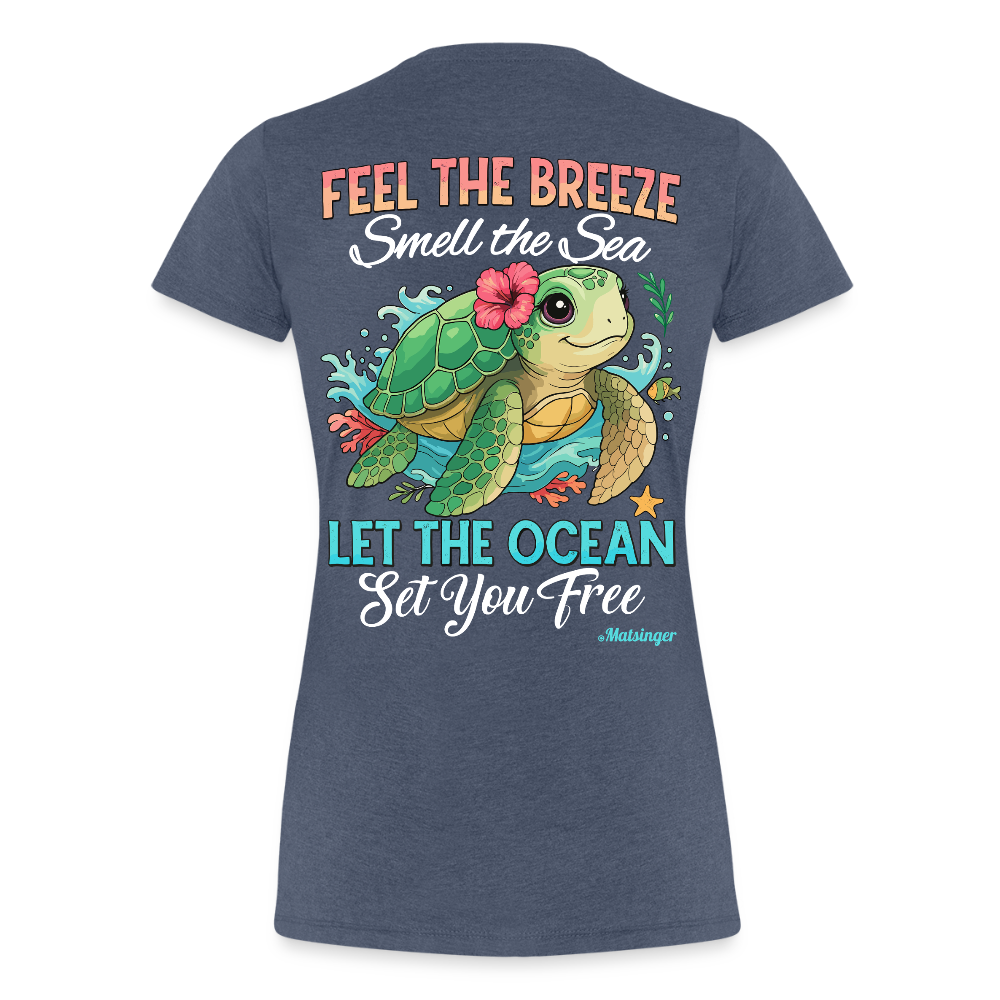 Feel The Breeze - Blau meliert