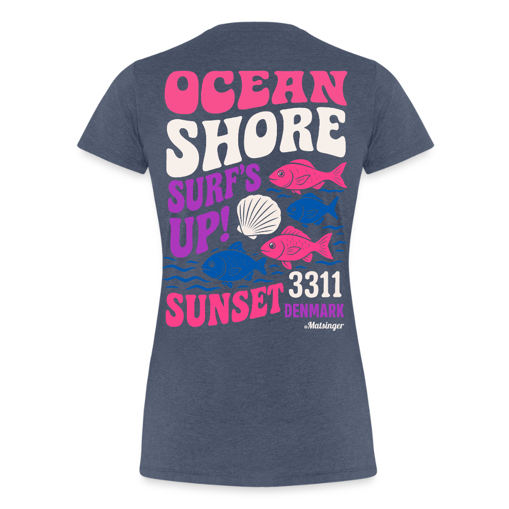 Ocean Shore - Blau meliert