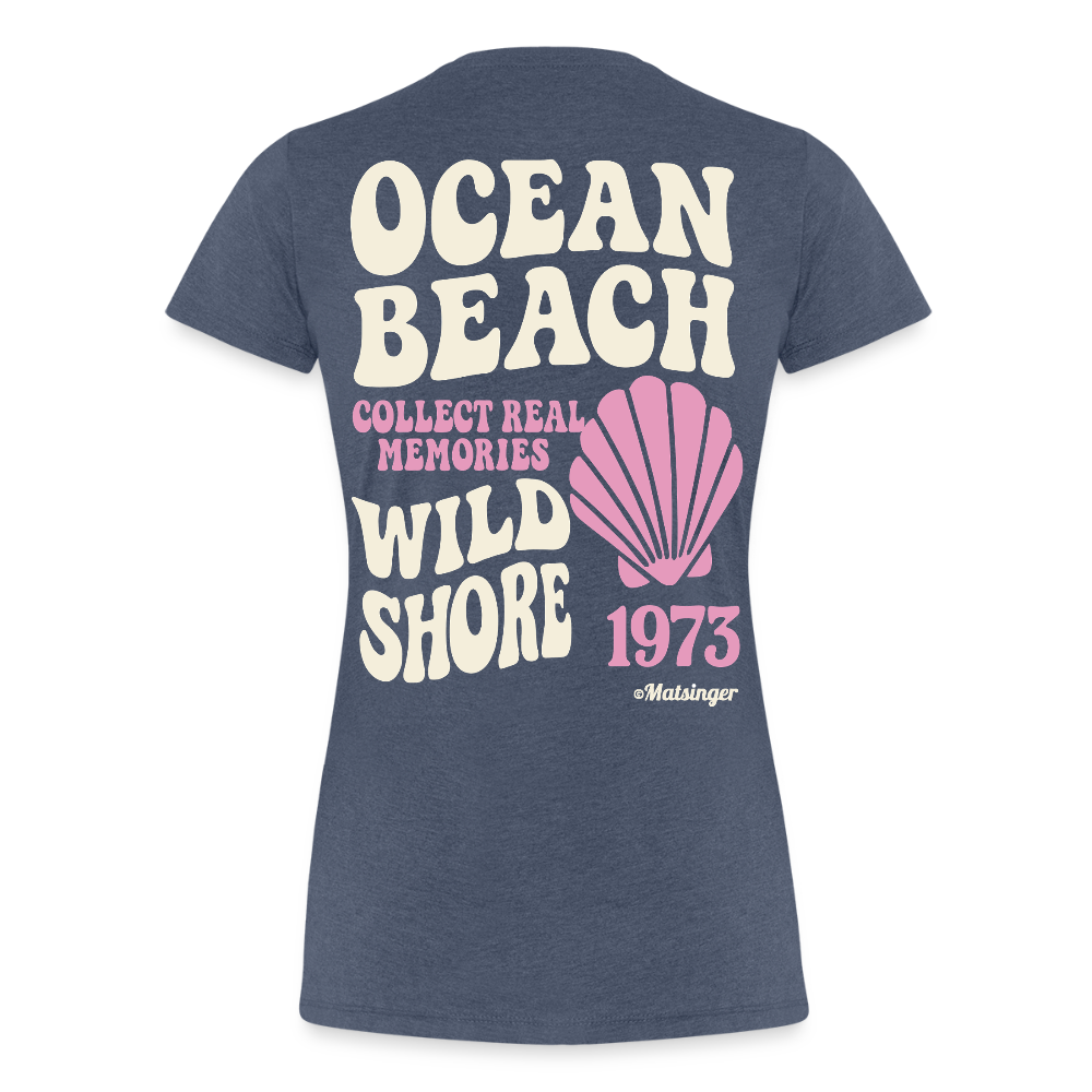 Ocean Beach - Blau meliert