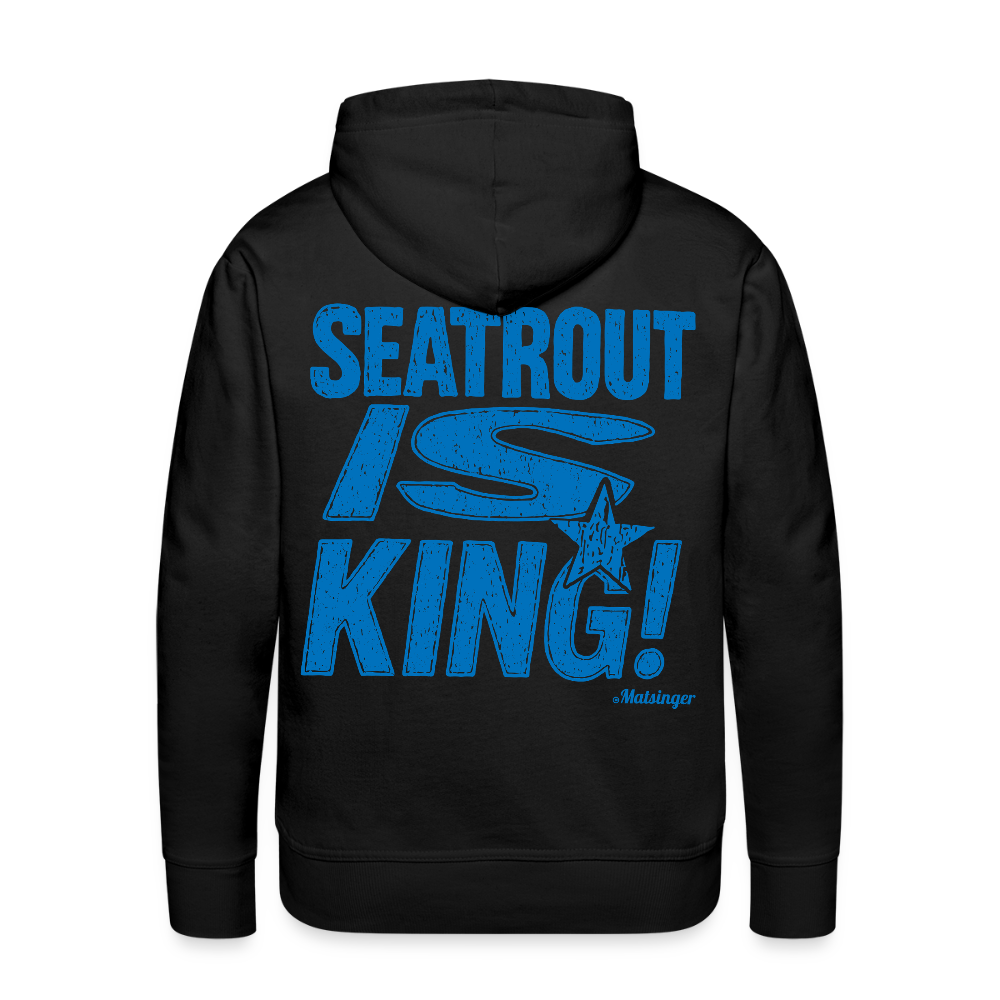 Seatrout is King Hoodie - Schwarz