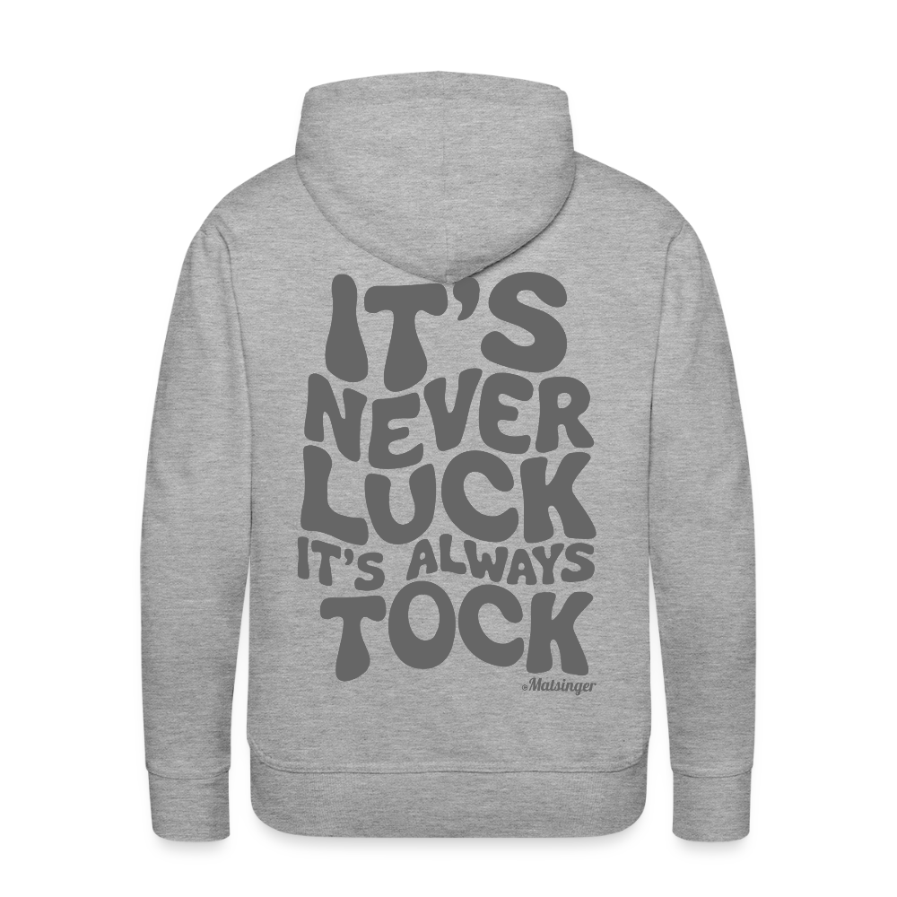 It´s Never Luck! - Grau meliert