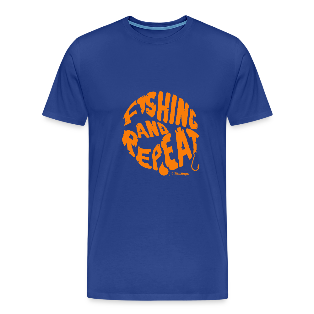 Fishing And Repeat - Königsblau