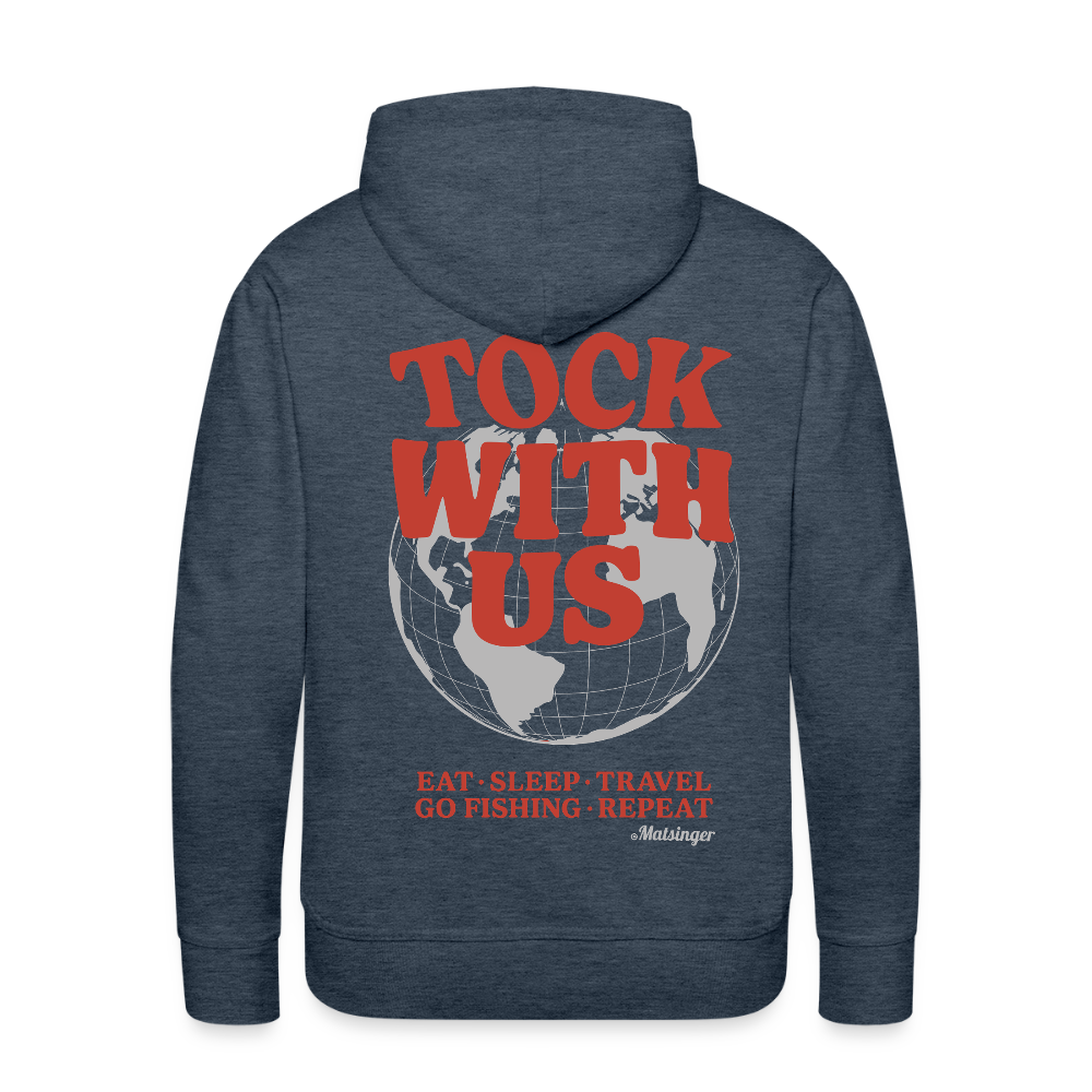 Tock with us! - Jeansblau