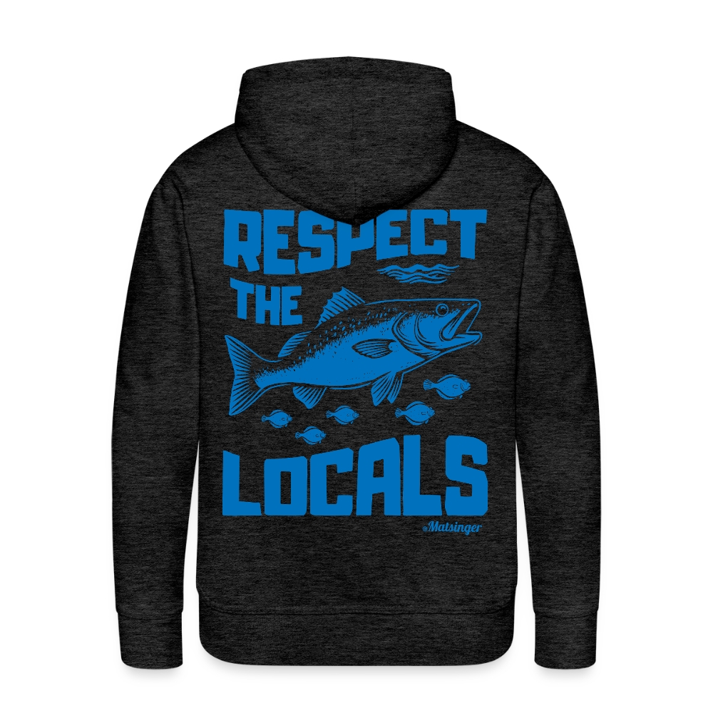 Respect The Locals Hoodie - Anthrazit