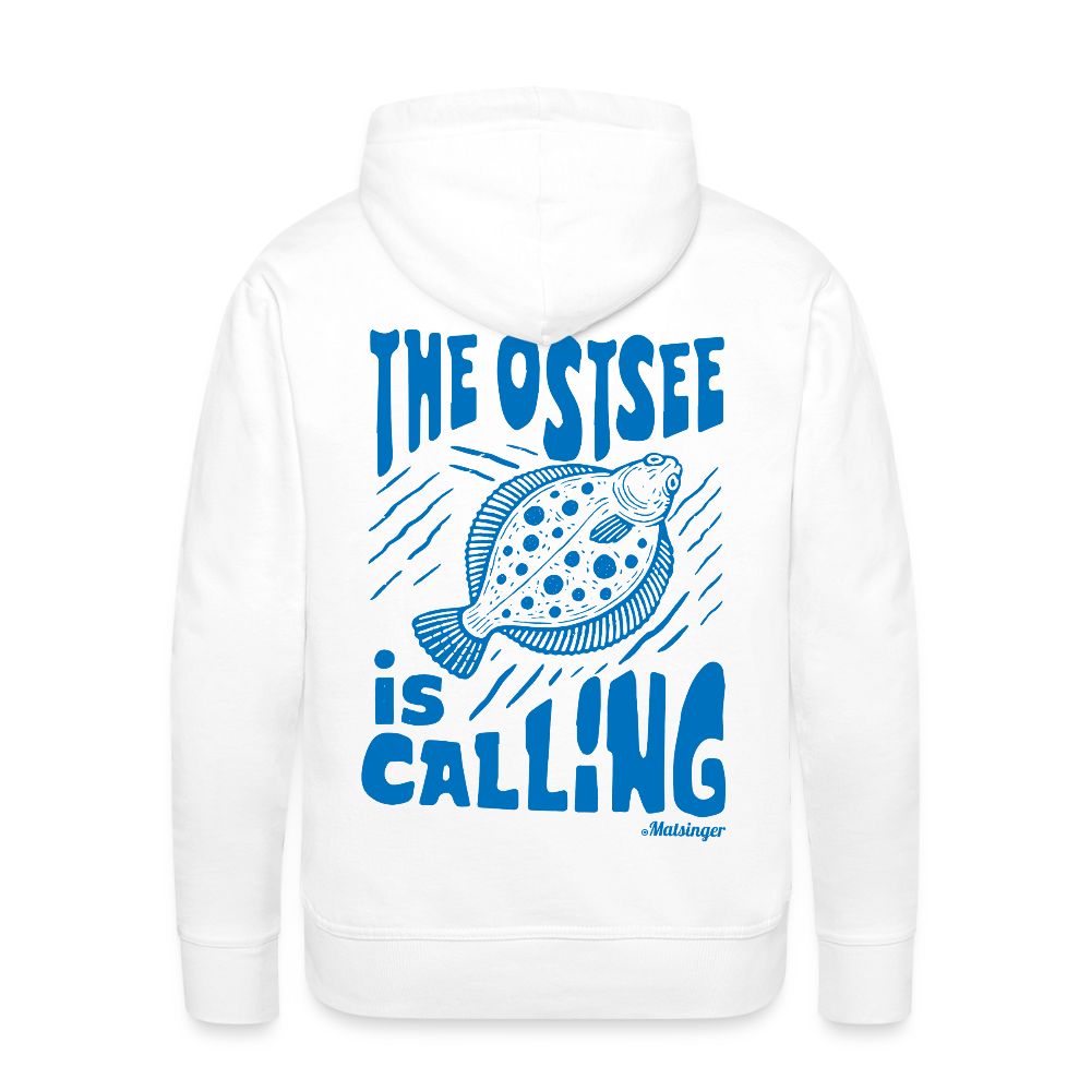 The Ostsee is Calling Hoodie - Weiß