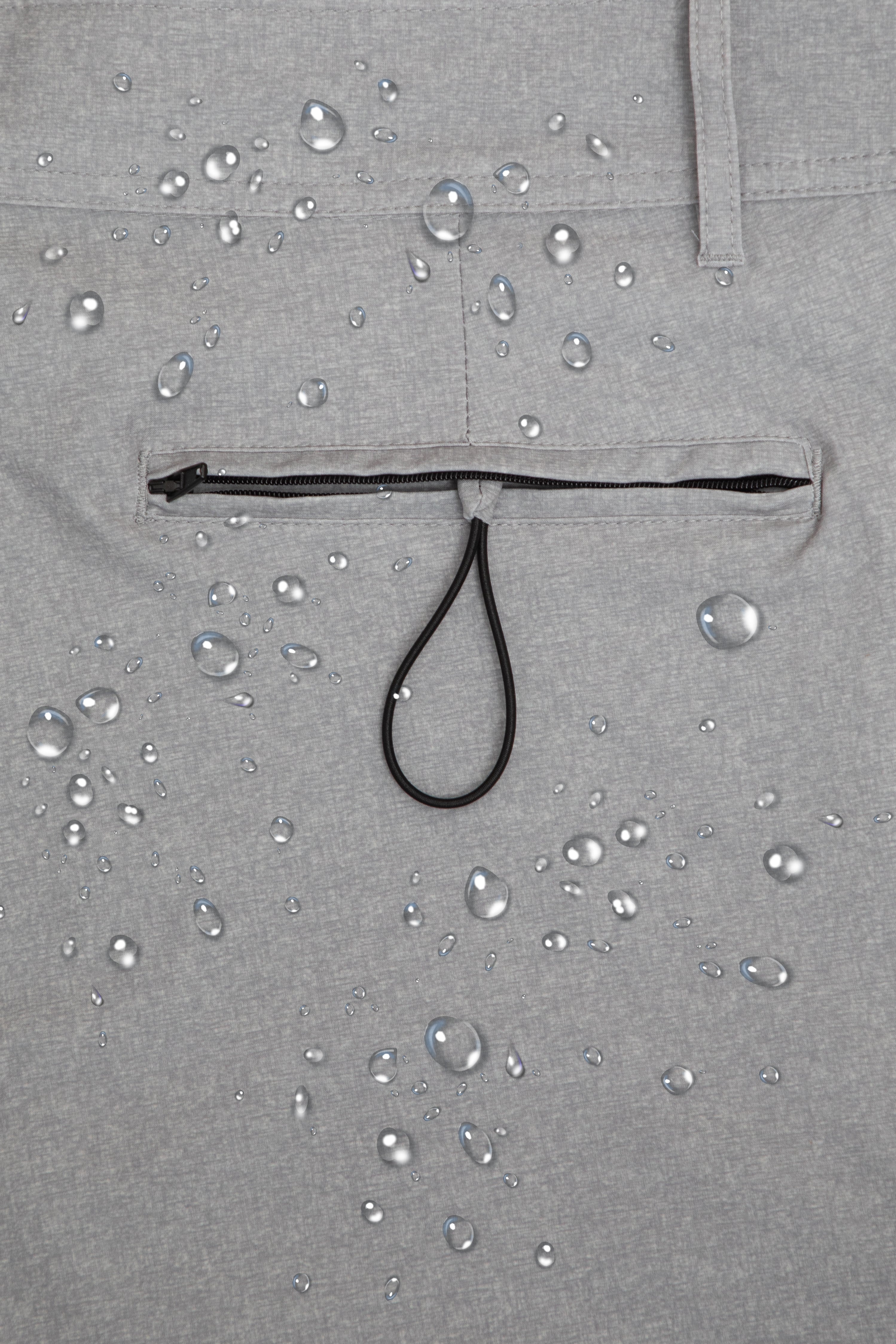 Bob Marlin Recycled Hybrid Short GREY