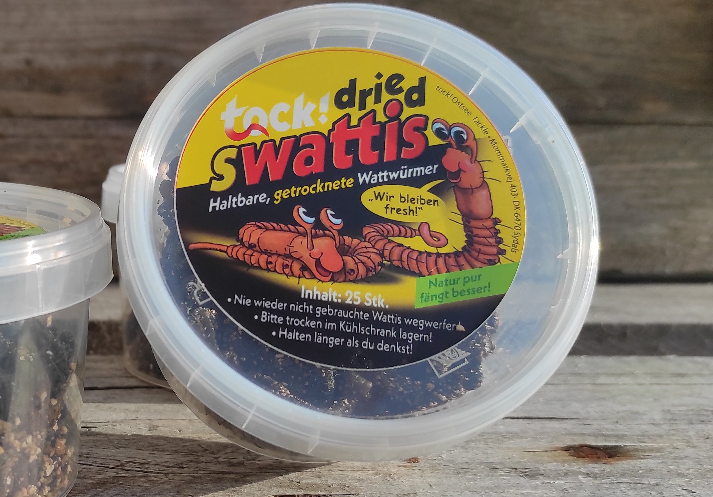 wattwürmer getrocknet