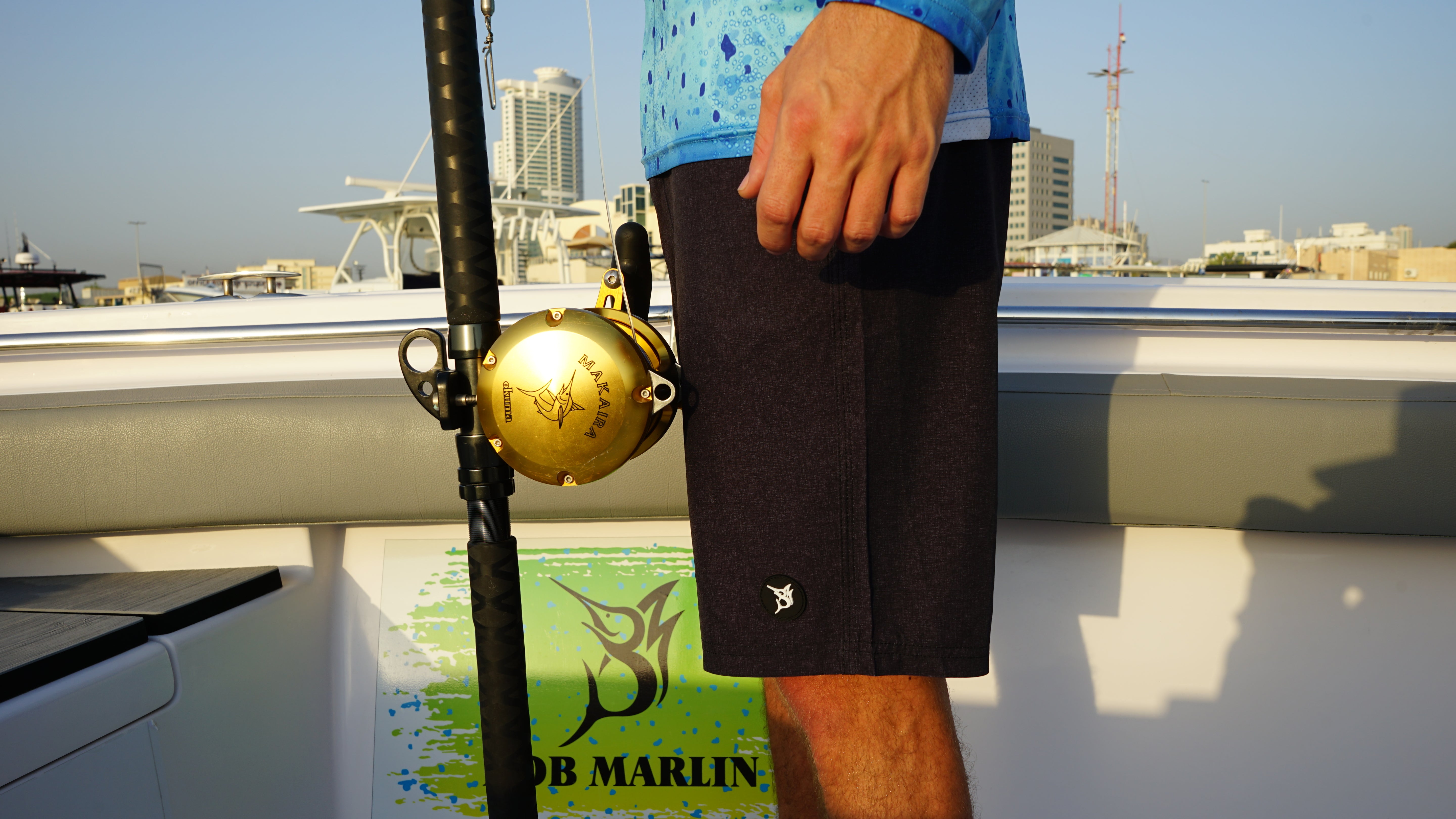 Bob Marlin Recycled Hybrid Short BLACK