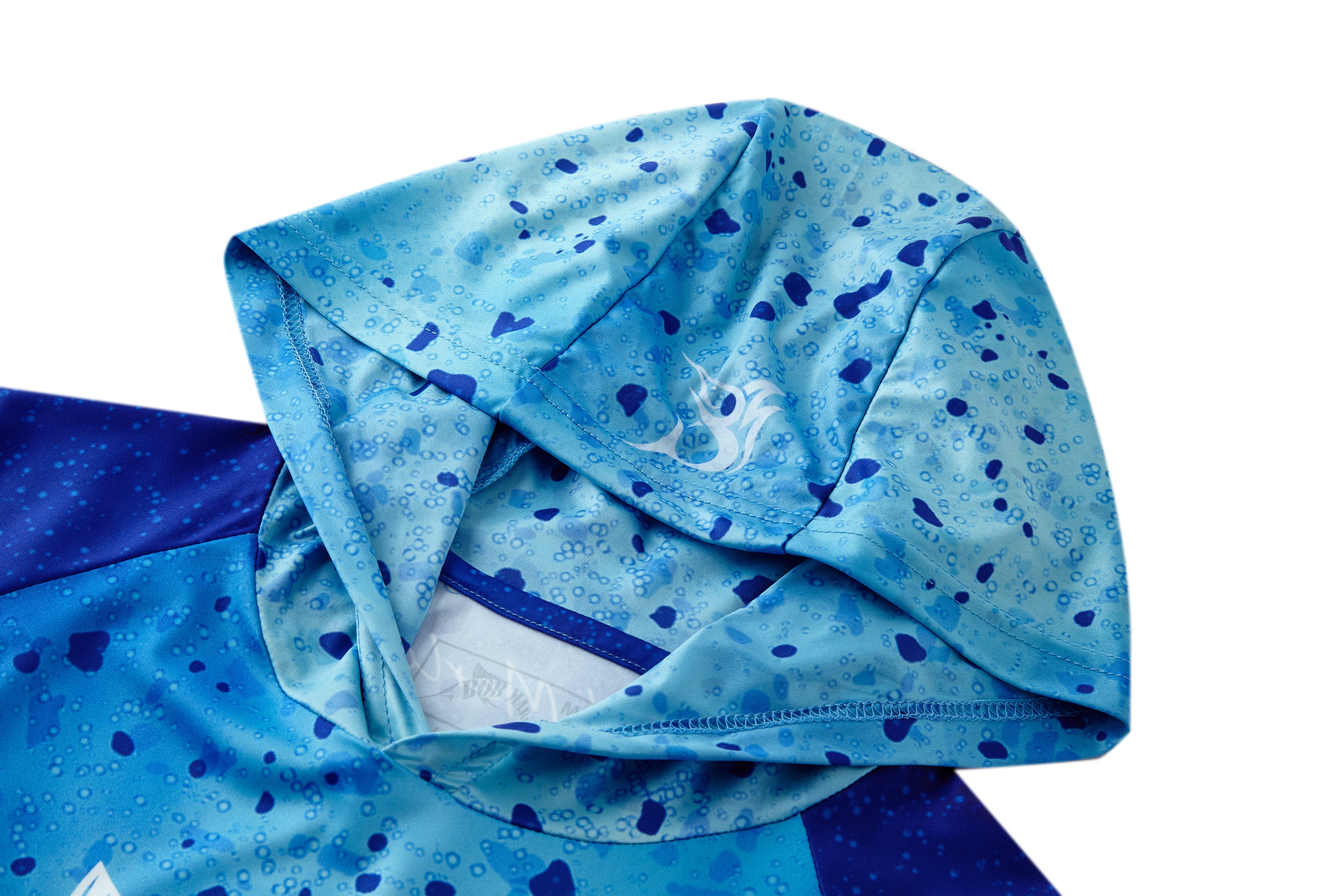 Bob Marlin Performance Hoodie BOB MAHI BLUE