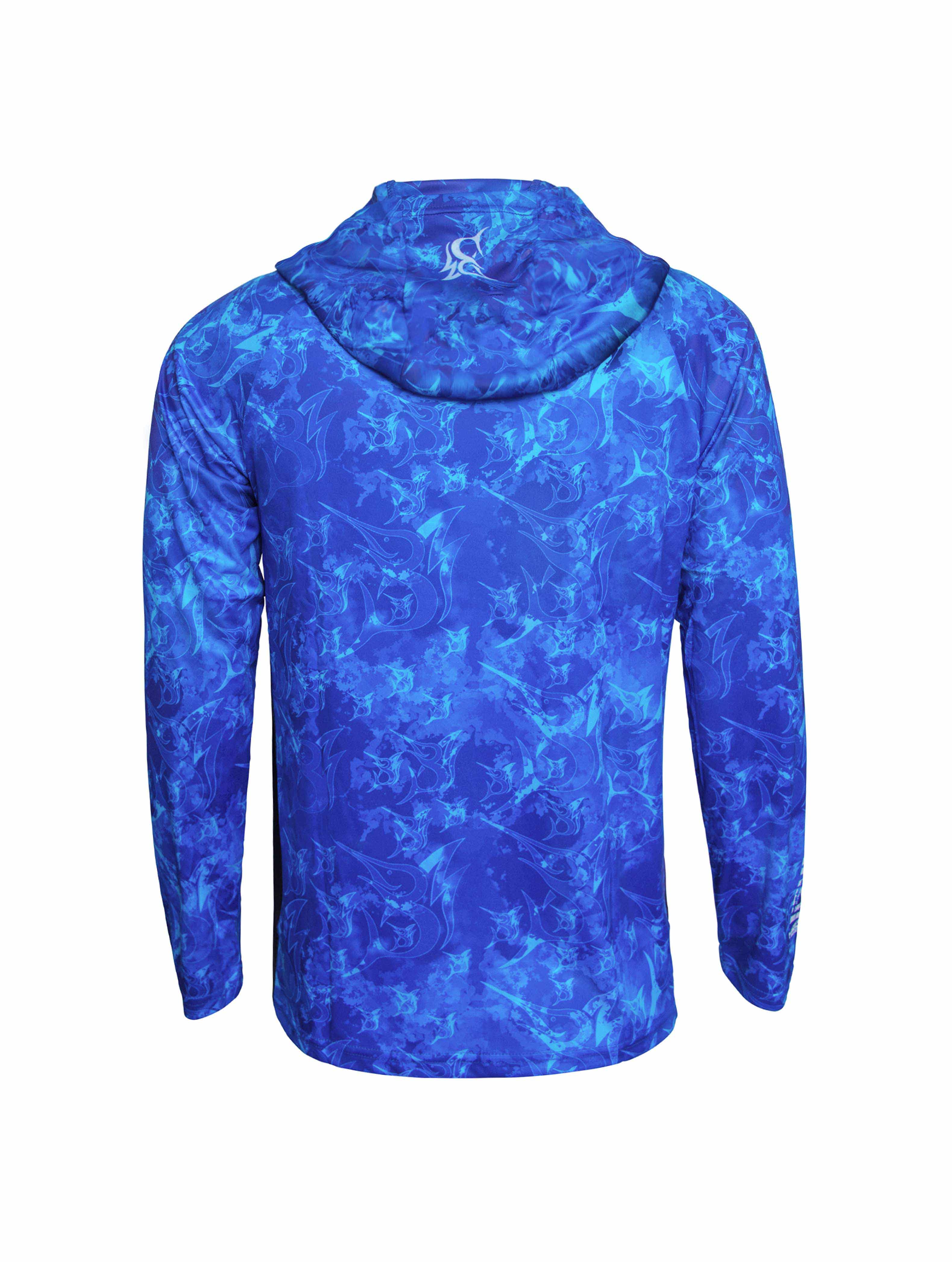 Bob Marlin Performance Hoodie GRANDER BLUE