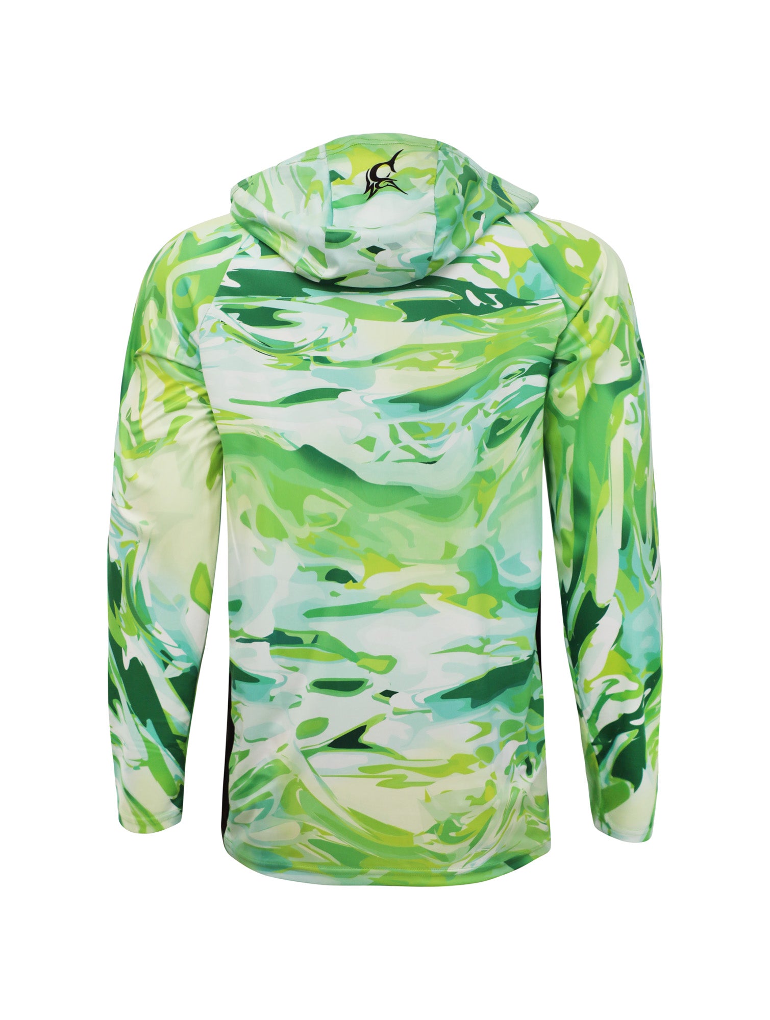 Bob Marlin Performance Hoodie GREEN STORM