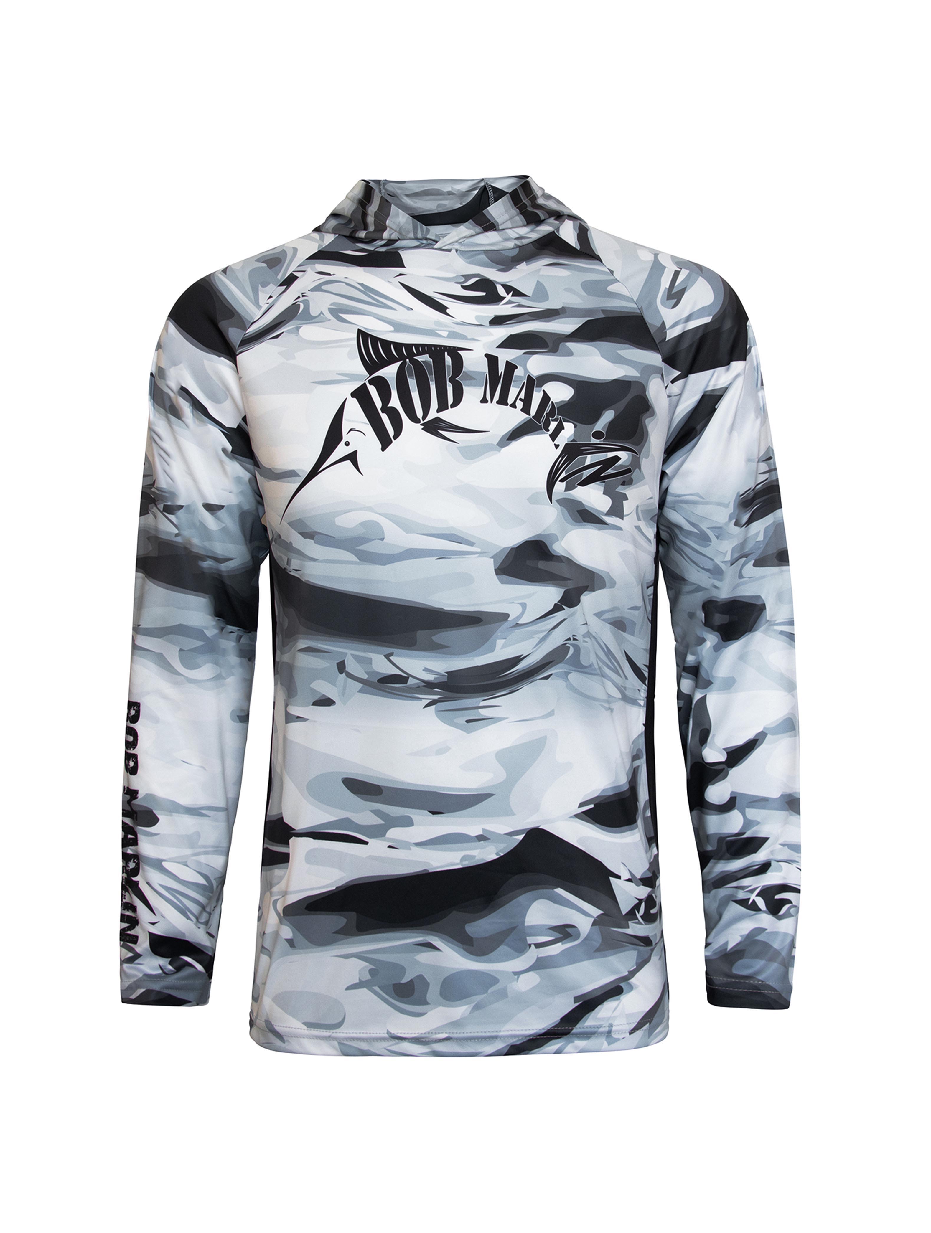 Bob Marlin Performance Hoodie GREY STORM