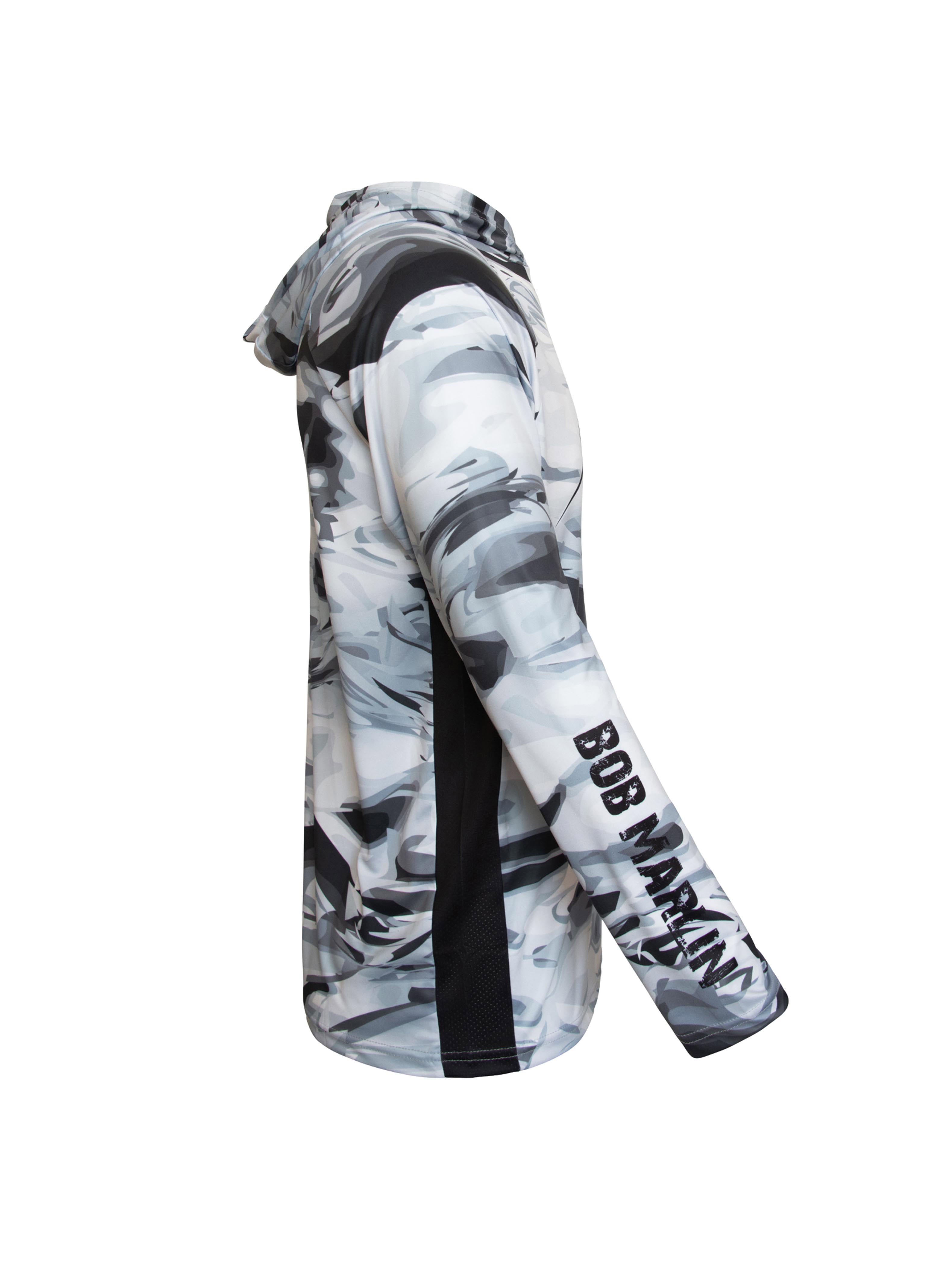 Bob Marlin Performance Hoodie GREY STORM