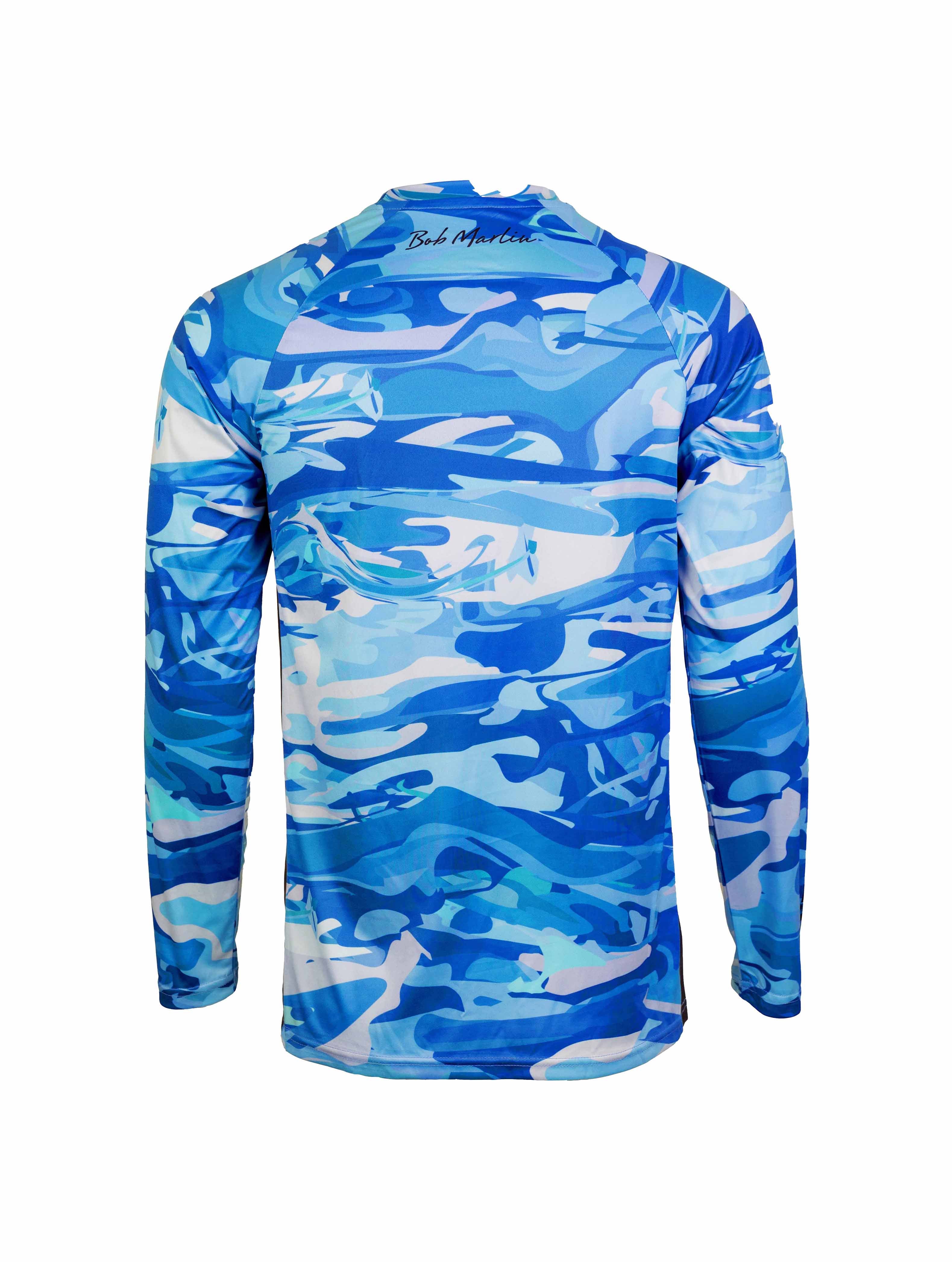 Bob Marlin Performance Shirt BLUE STORM