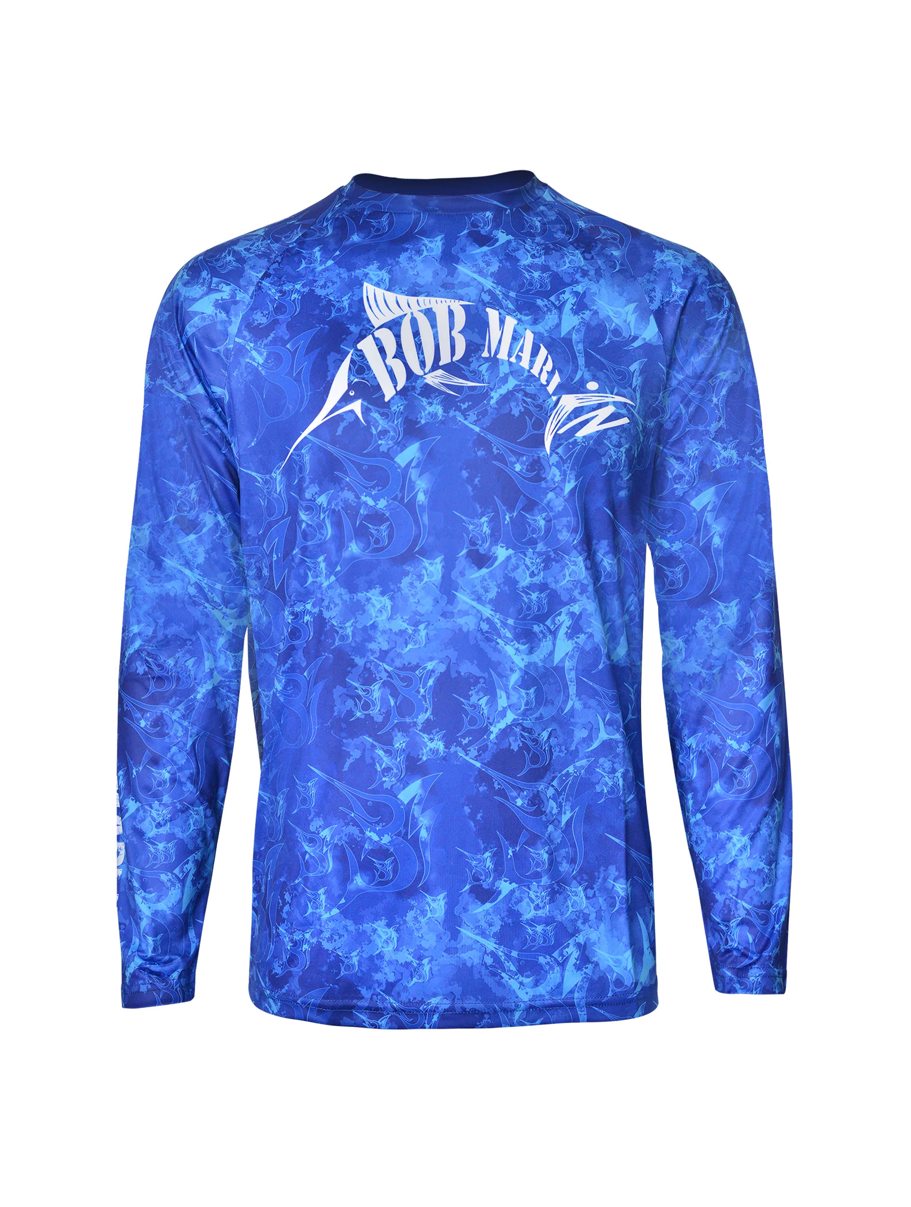 Bob Marlin Performance Shirt GRANDER BLUE