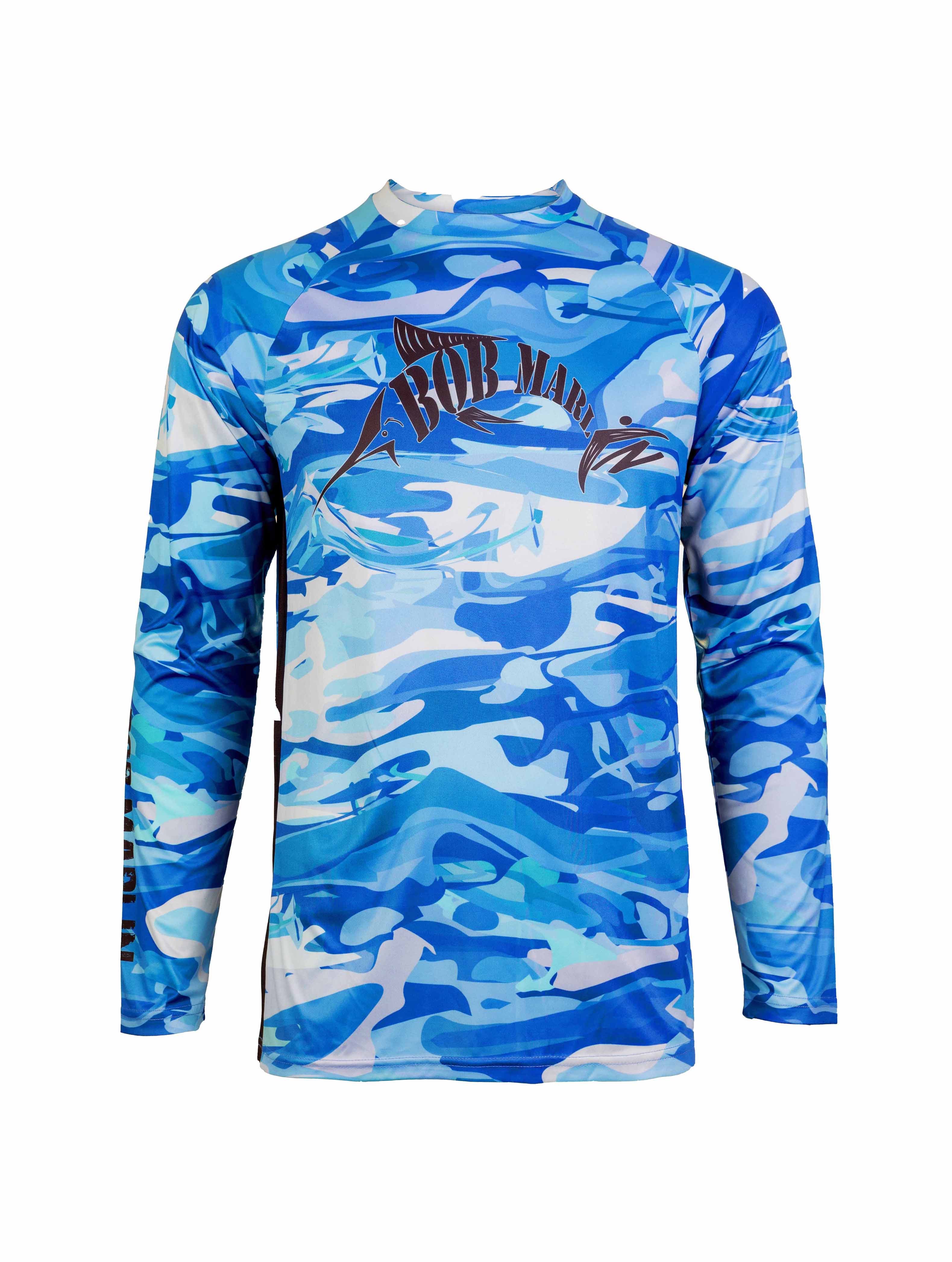 Bob Marlin Performance Shirt BLUE STORM