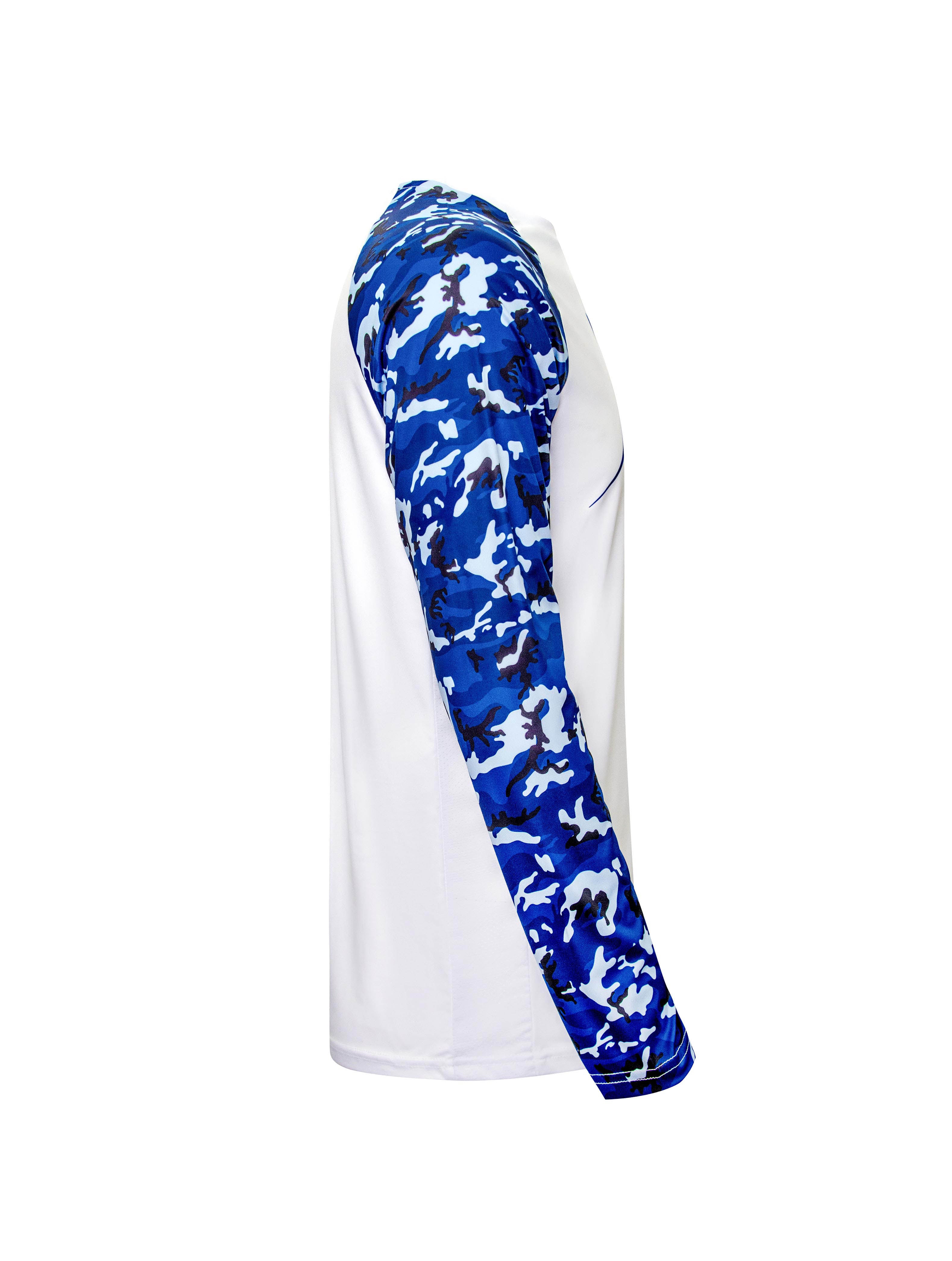 Bob Marlin Performance Shirt BOB CAMO BLUE