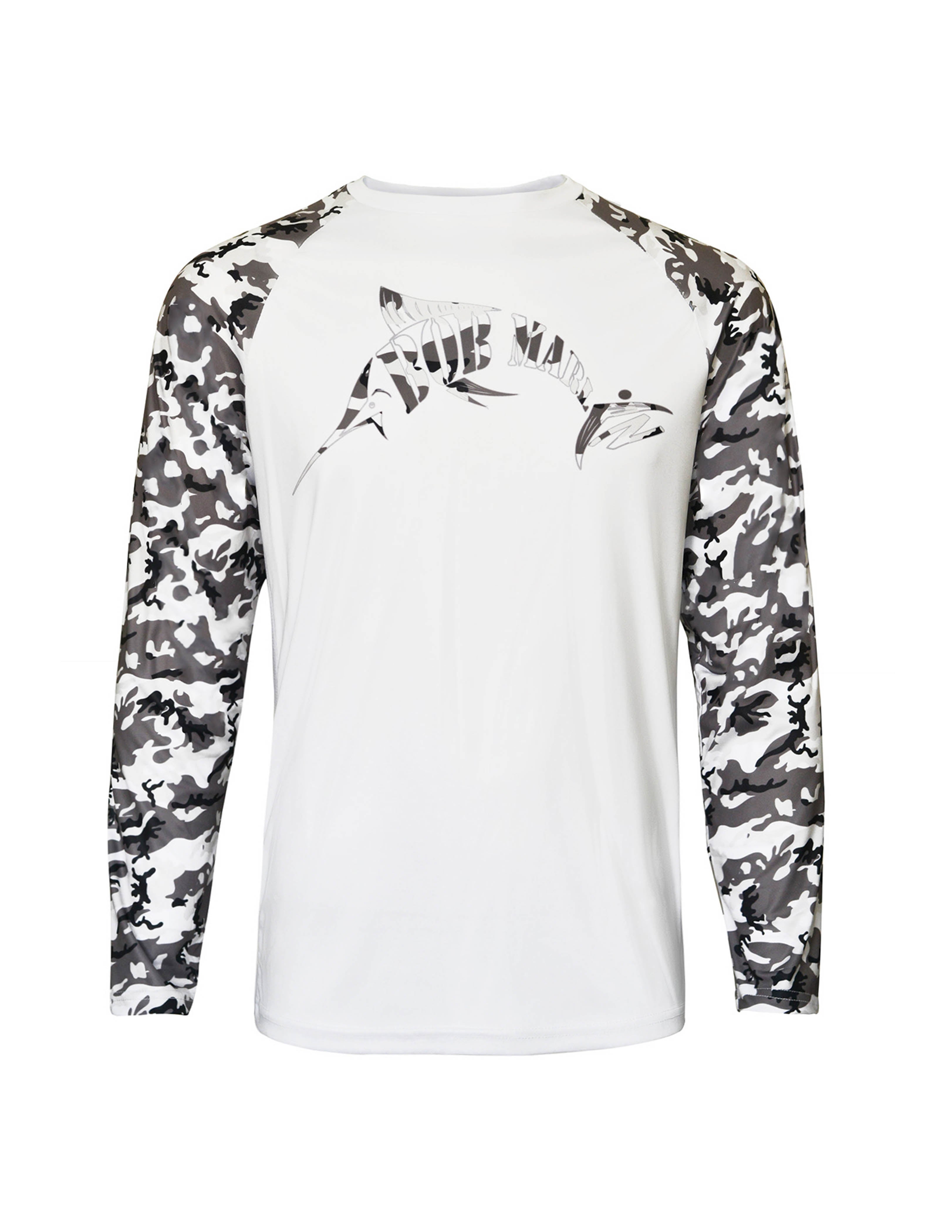 Bob Marlin Performance Shirt BOB CAMO GREY