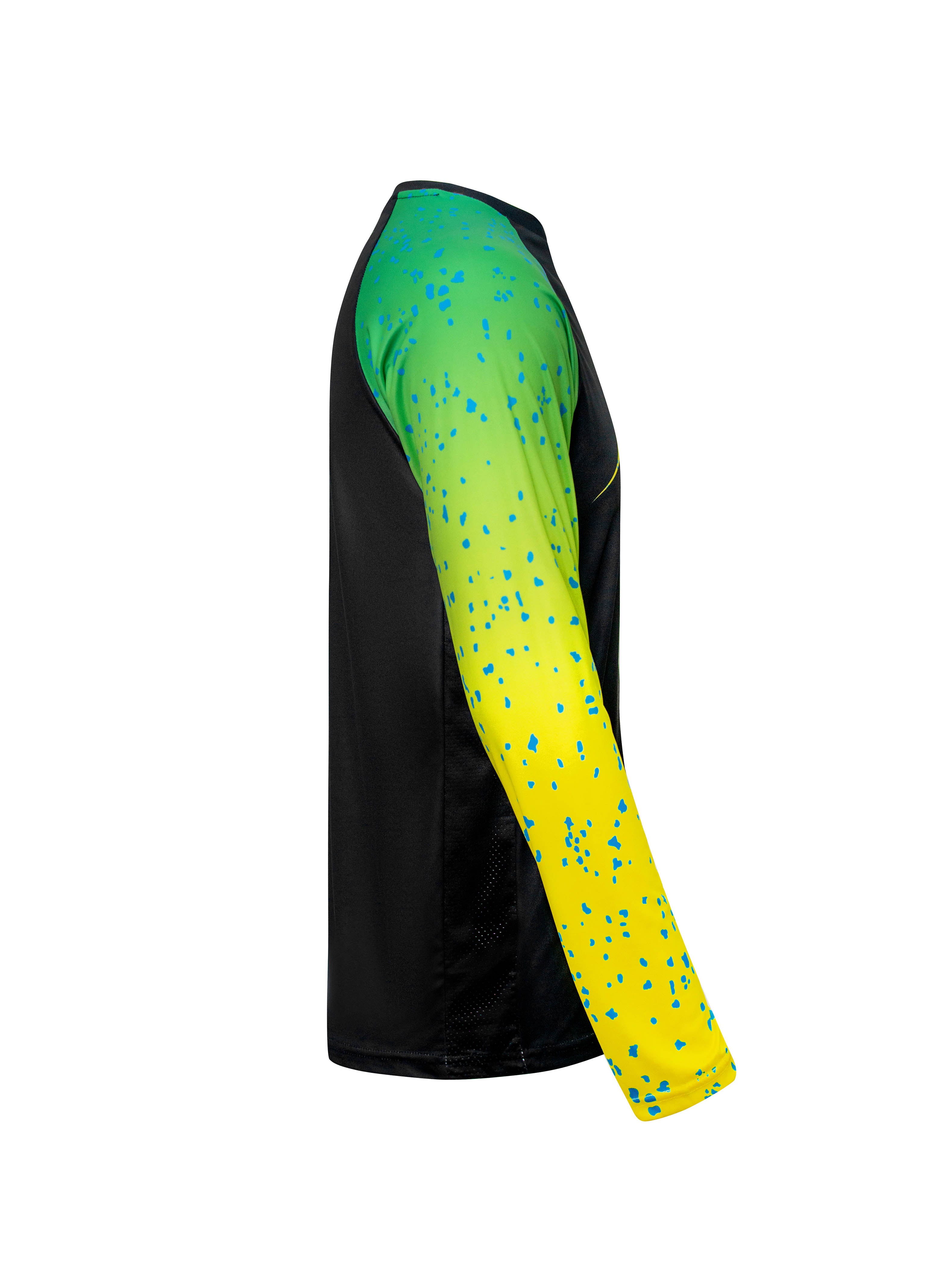 Bob Marlin Performance Shirt BOB MAHI BLACK